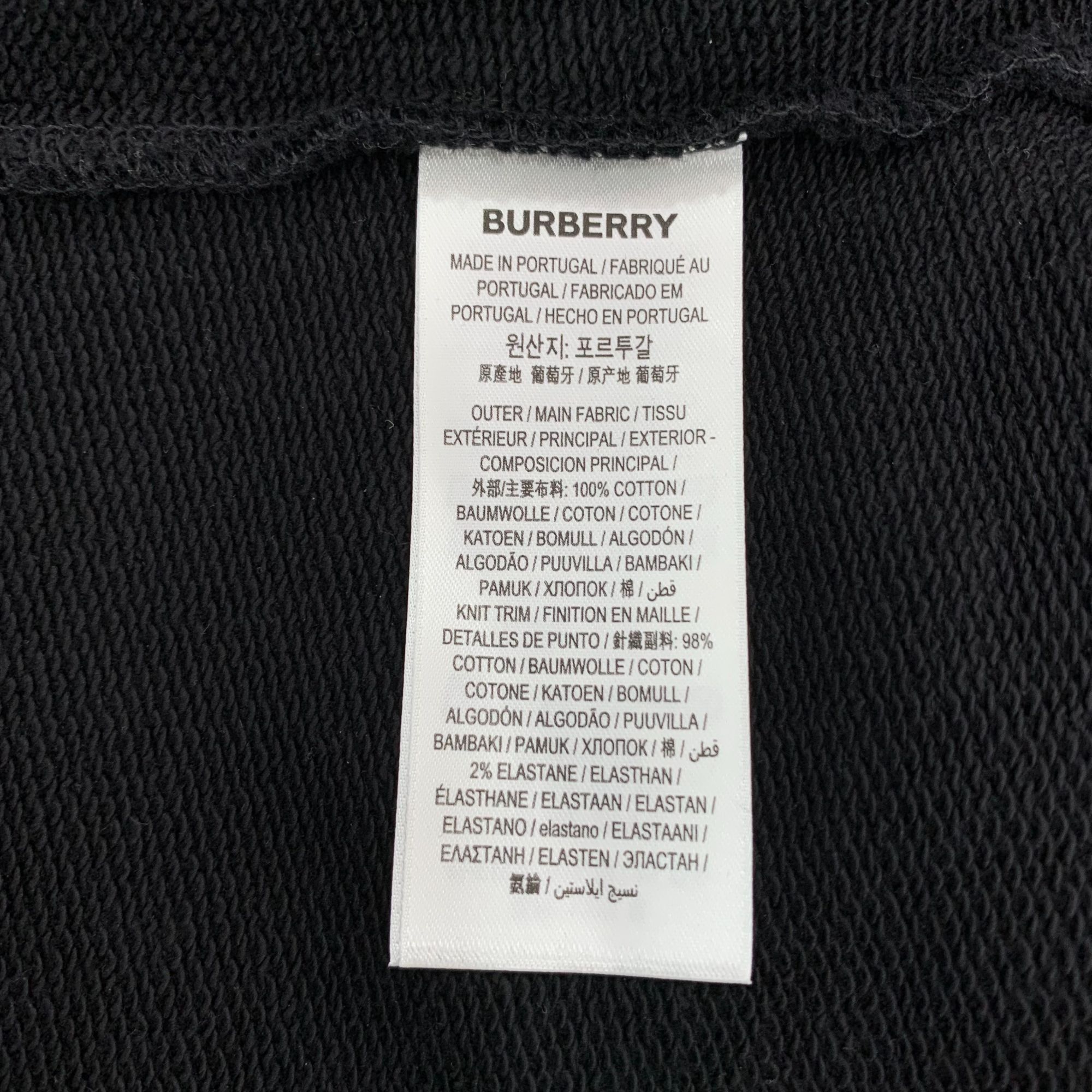 Burberry Burberry Black Deer Embroidered Cotton Round-Neck Long-Sleev Size XS / US 0-2 / IT 36-38 - 4 Thumbnail