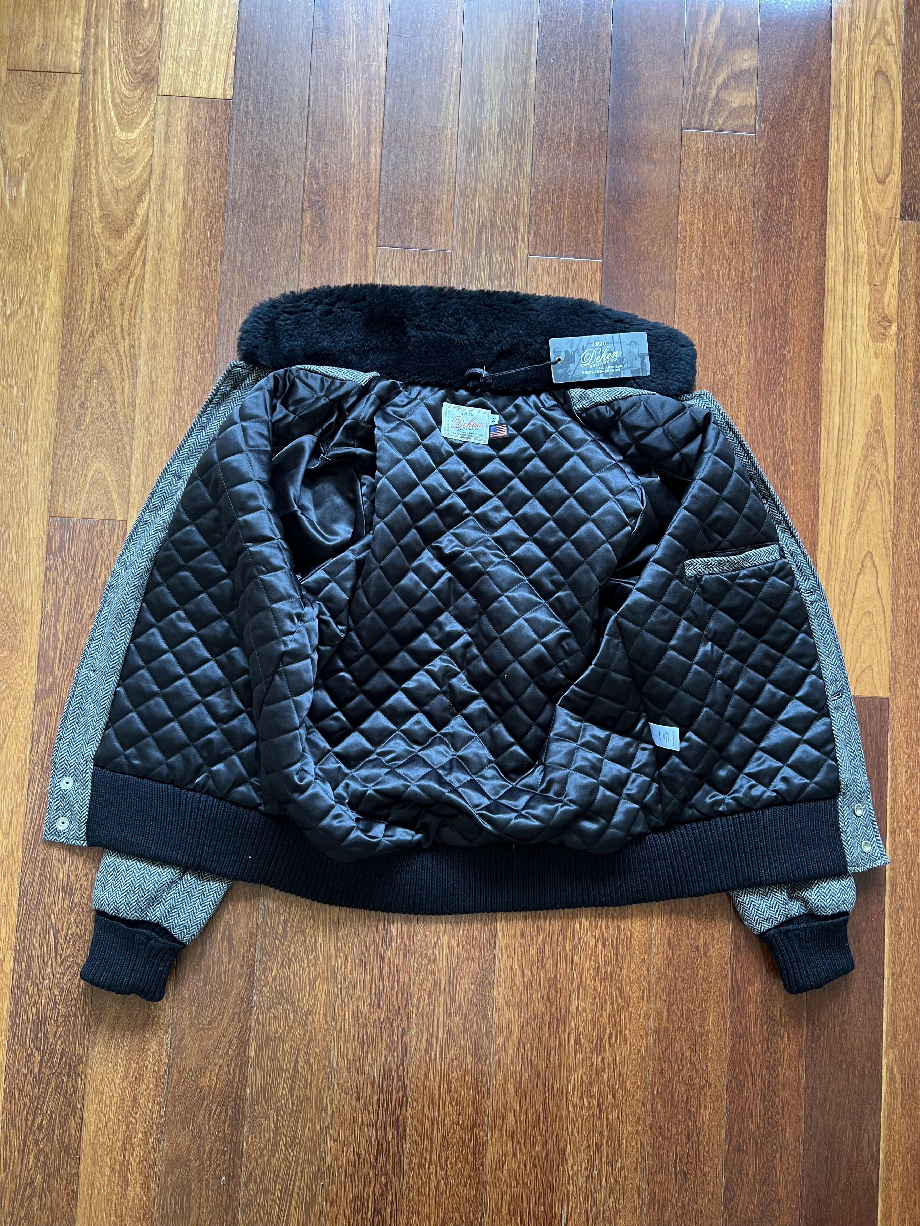 Dehen 1920 💚 Withered Fig x Dehen 1920 Winston Jacket Herringbone NEW Size US M / EU 48-50 / 2 - 7 Thumbnail