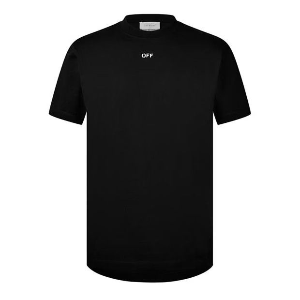 image of Off White O1G2R1Mq0424 T-Shirts In Black, Men's (Size Small)