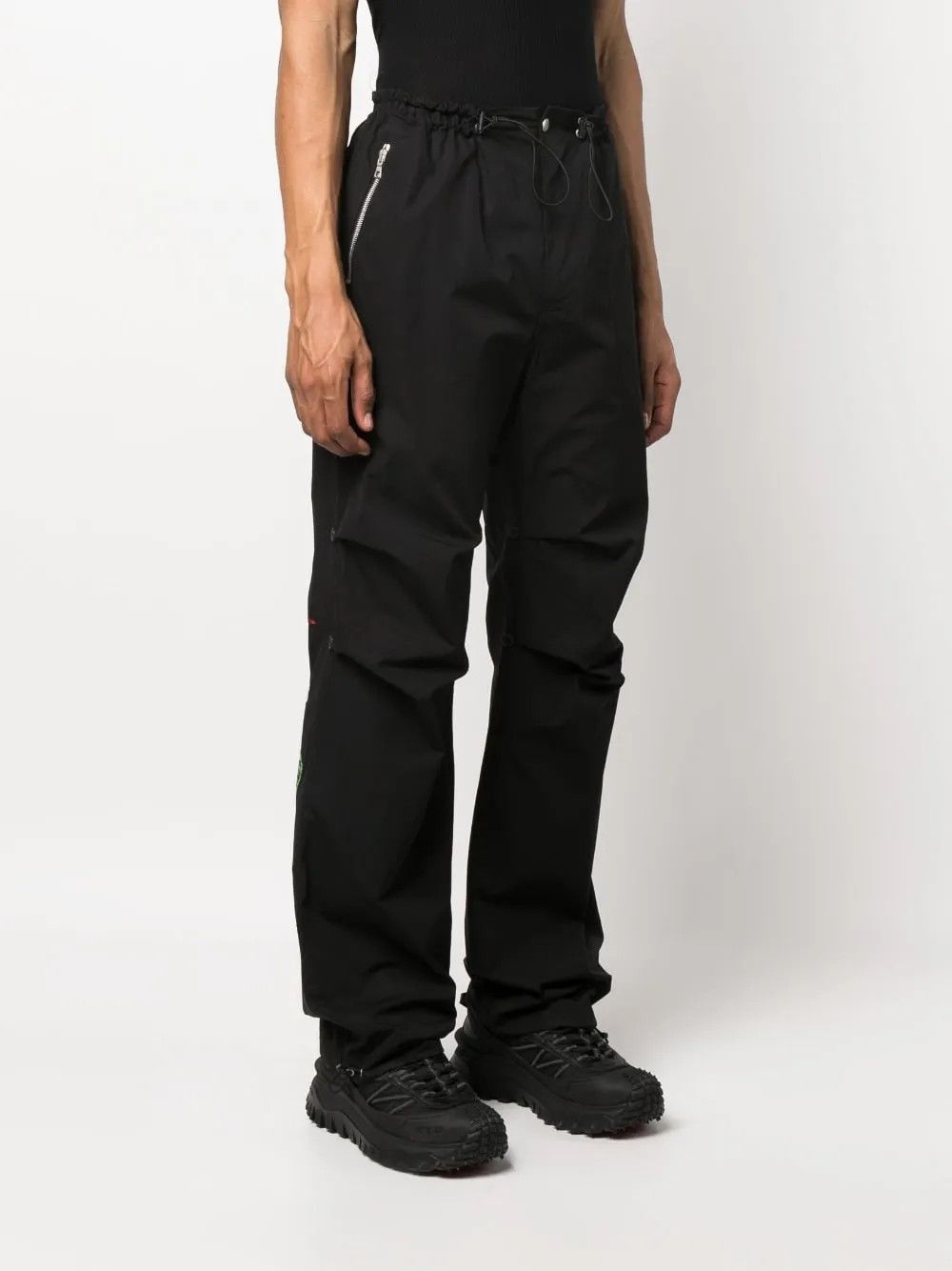 Palm Angels o1y0325 Logo Jogger & Sweatpant in Black Size US 34 / EU 50 - 3 Thumbnail