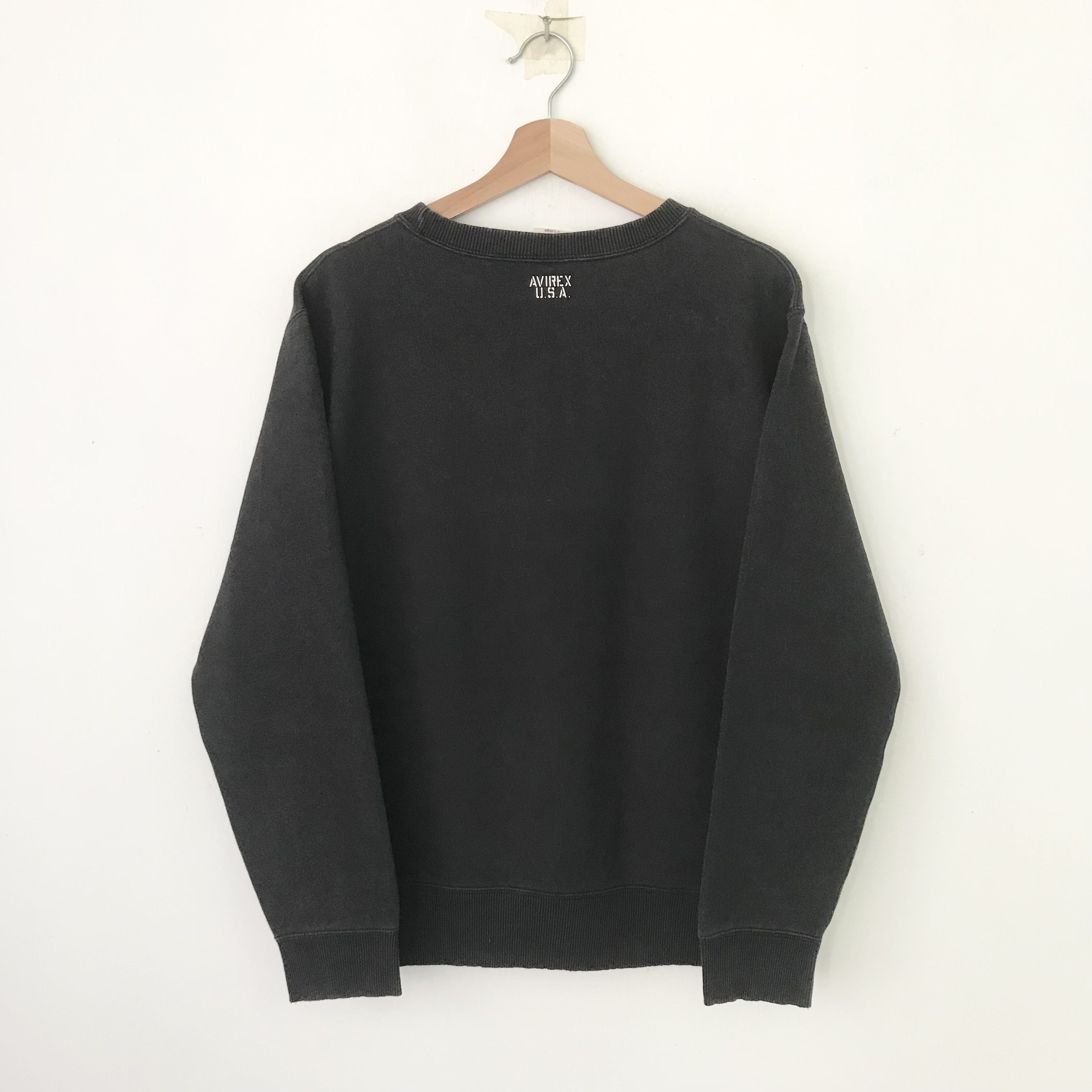 USA Olympics Vintage Avirex Usa Black Sweatshirt - 270 Size US M / EU 48-50 / 2 - 2 Thumbnail