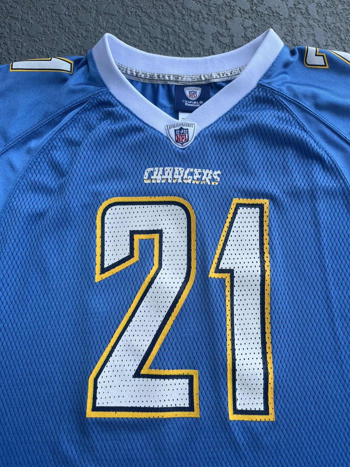 Reebok Vintage Reebok San Diego Chargers Jersey Tomlinson Size US M / EU 48-50 / 2 - 3 Thumbnail