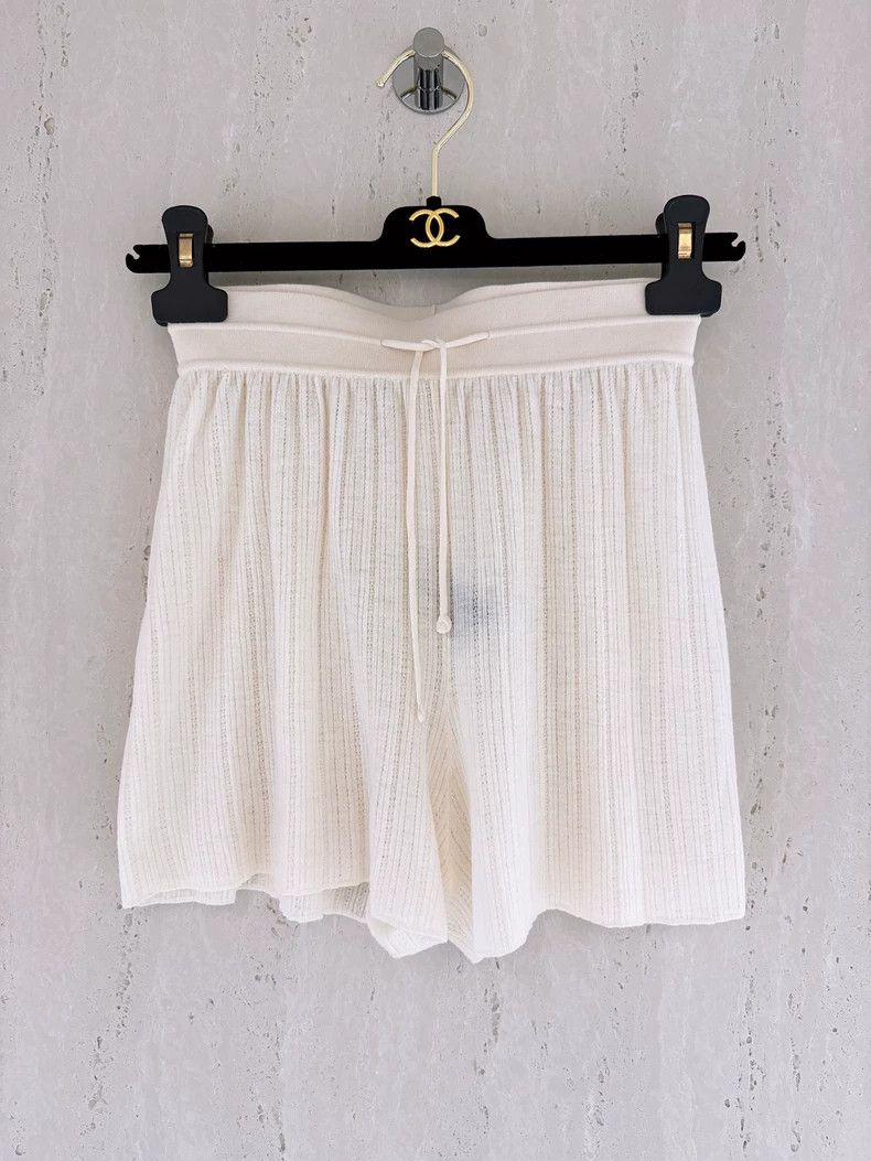 Loro Piana Loro Piana Cocooning Cashmere Knit Shorts - dmc Size US 30 / EU 46 - 1 Thumbnail