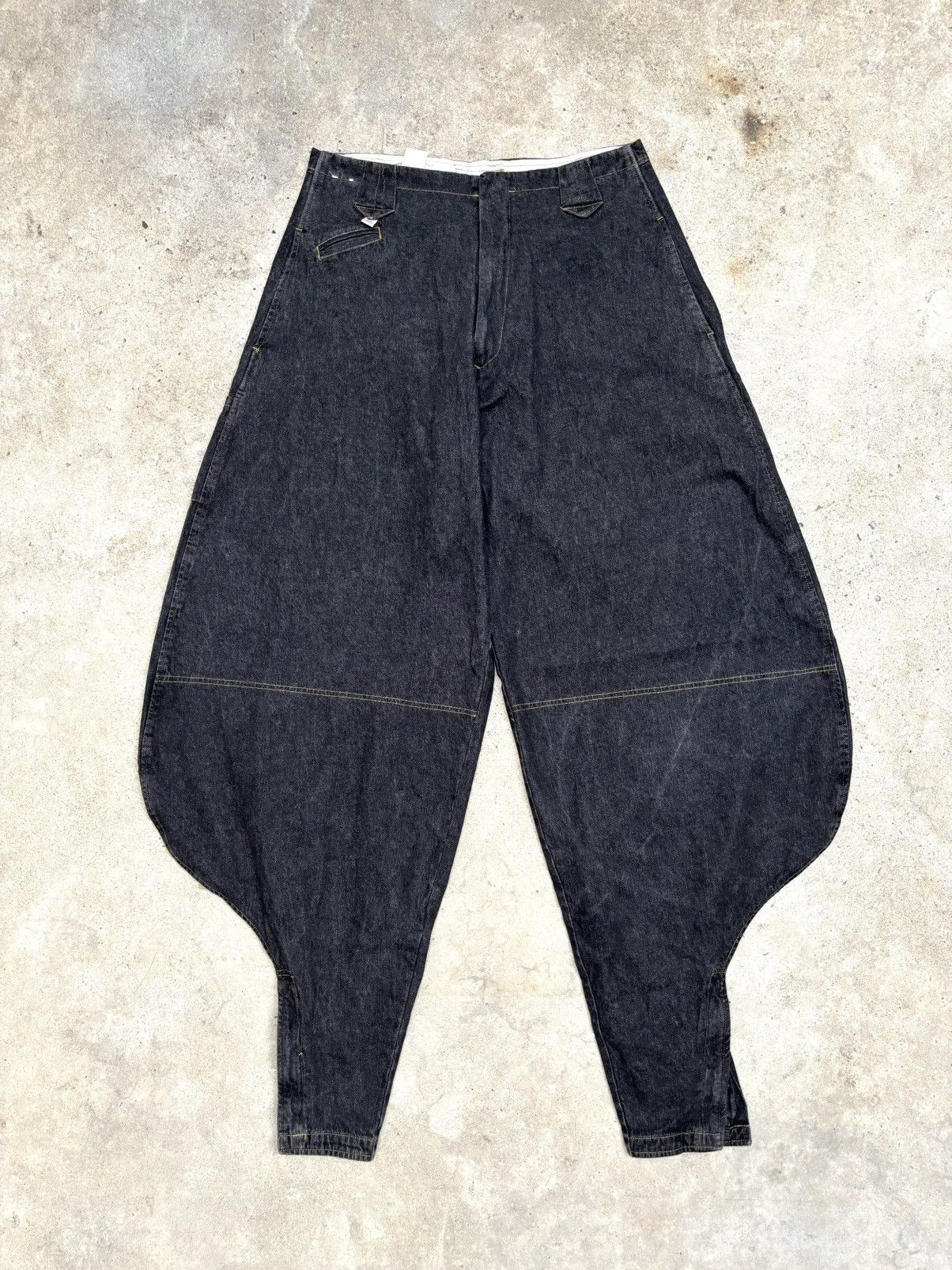 Japanese Brand SAN DAN TOBI DENIM JEANS PANTS JAPANESE WORKWEAR Size US 33 - 2 Thumbnail