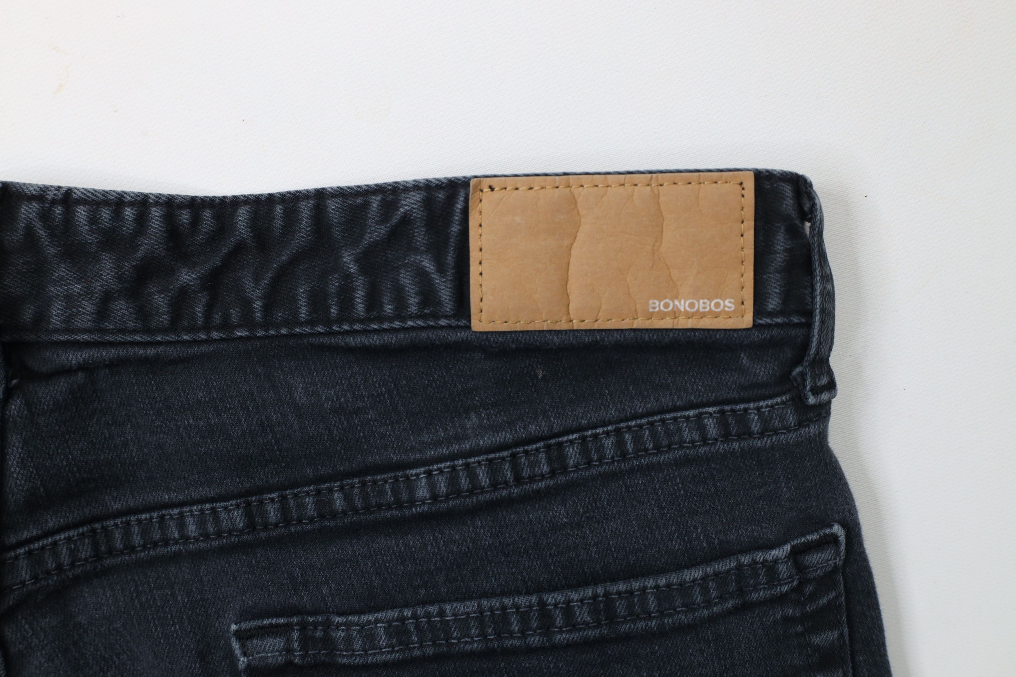 Bonobos × Vintage Bonobos Athletic Fit Stretch Straight Leg Denim Jeans Black Size US 36 / EU 52 - 11 Thumbnail