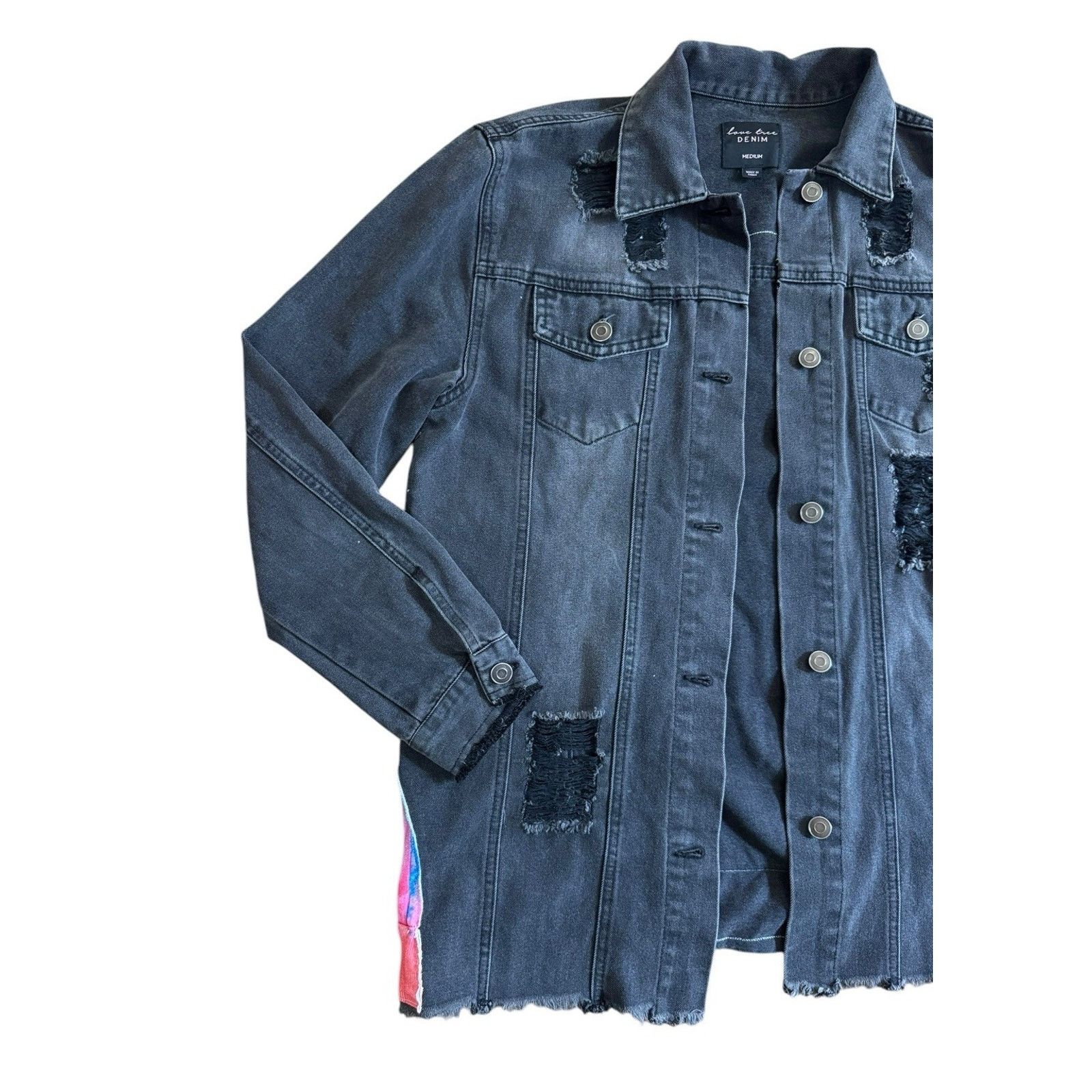 Other MILEY CYRUS Bangerz Upcycled Retro Distressed Denim Jacket M Size M / US 6-8 / IT 42-44 - 6 Thumbnail