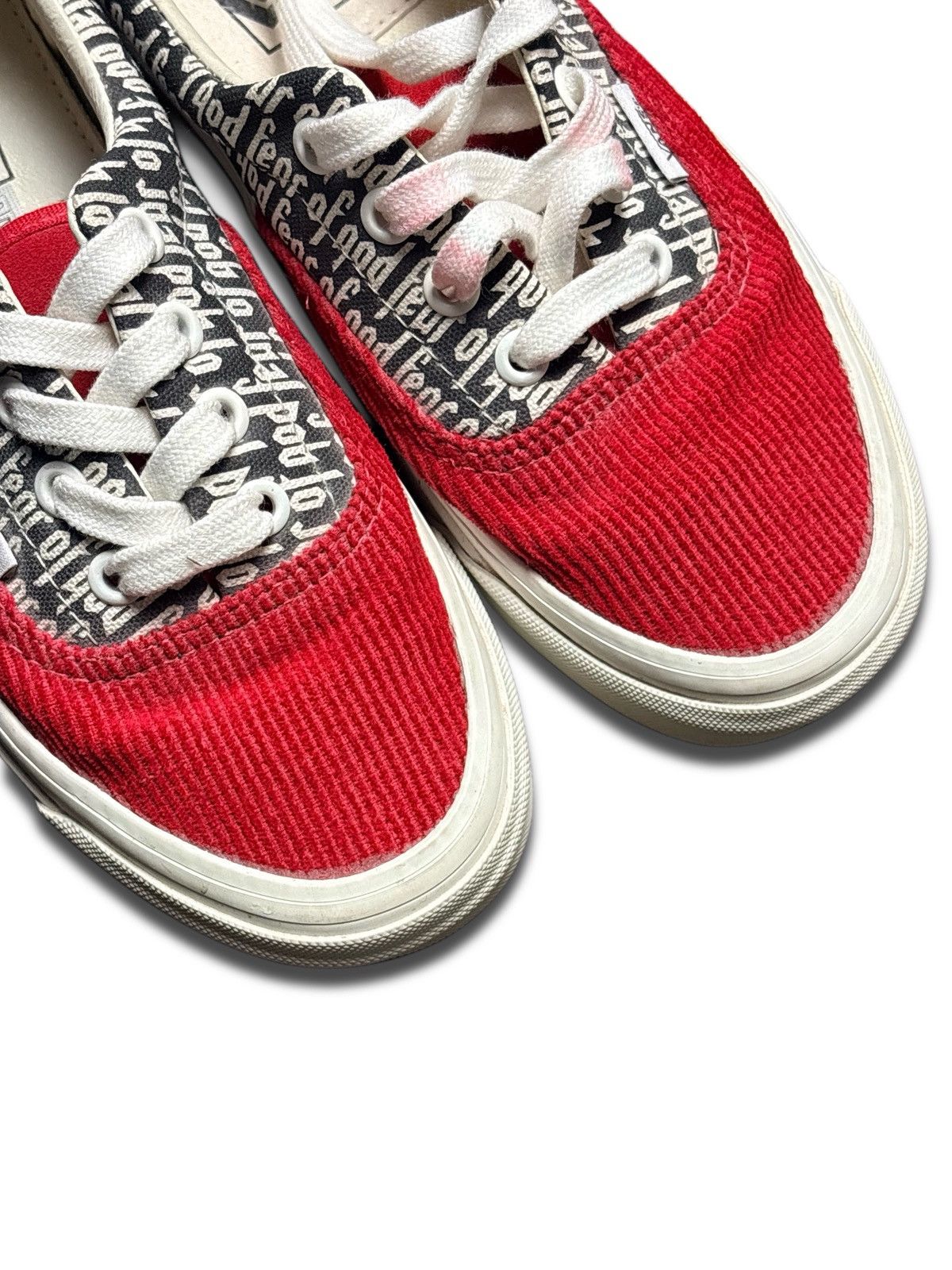 Fear of God x Vans Era 95 Dx red Shoes Size Men's 5