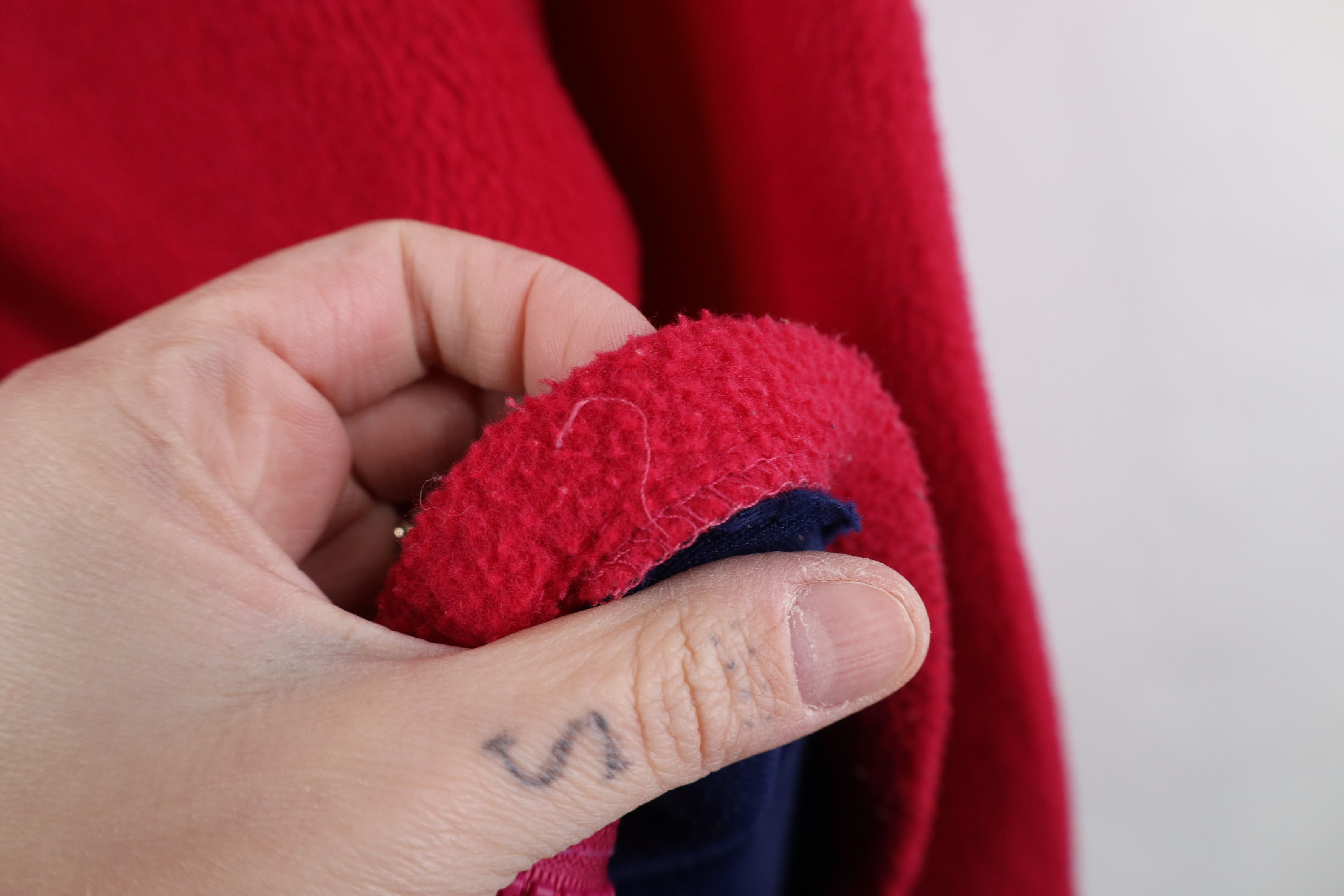 L.L. Bean Vintage 90s LL Bean Script Fleece Full Zip Jacket USA Pink Size M / US 6-8 / IT 42-44 - 8 Thumbnail