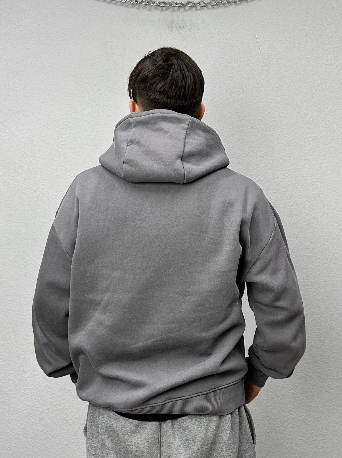 Zara Vintage Overside Sweatshirt Hoodie Grey Vintage Y2K Style Size US L / EU 52-54 / 3 - 10 Thumbnail