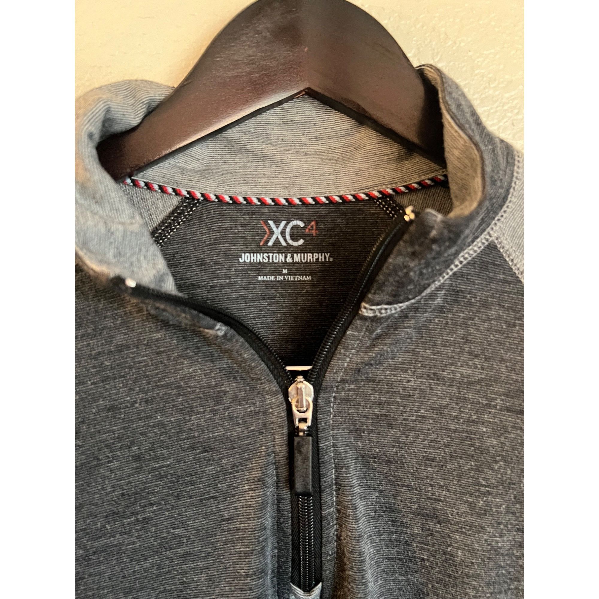 Johnston & Murphy Johnston & Murphy 1/4 Zip Pullover - Size M Size US M / EU 48-50 / 2 - 2 Thumbnail
