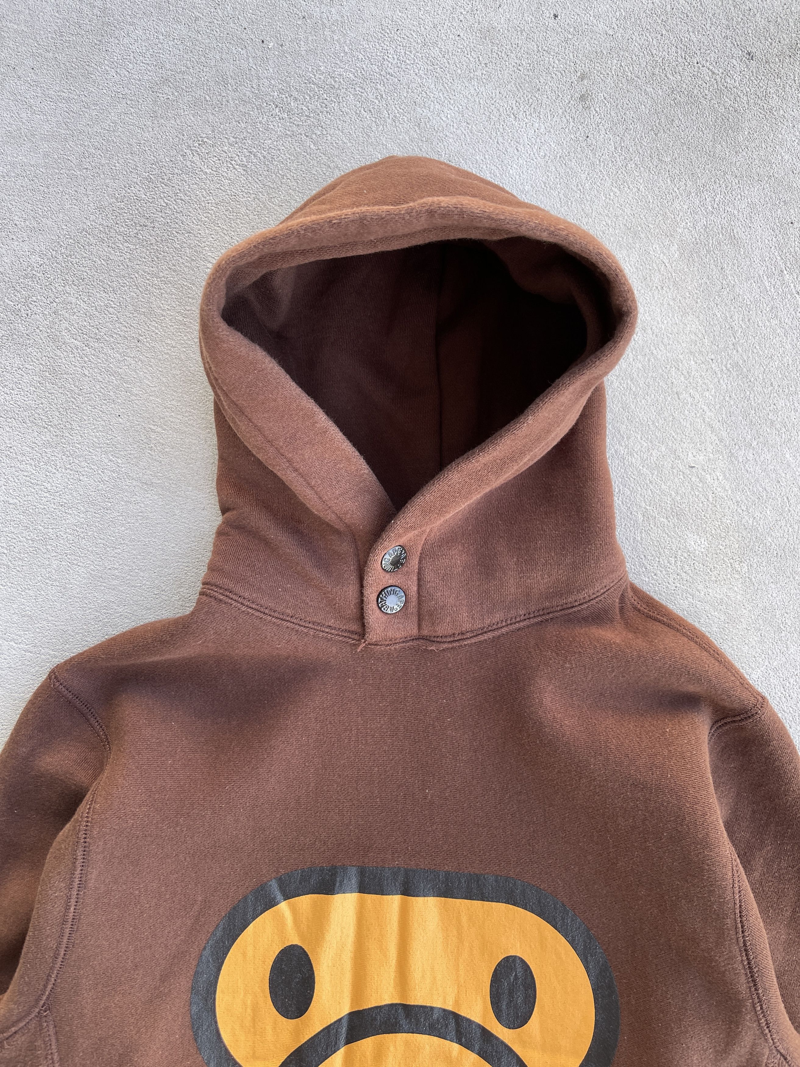 Vintage Vintage 2000s Bape Baby Milo Face Hoodie (S) Size US S / EU 44-46 / 1 - 2 Thumbnail