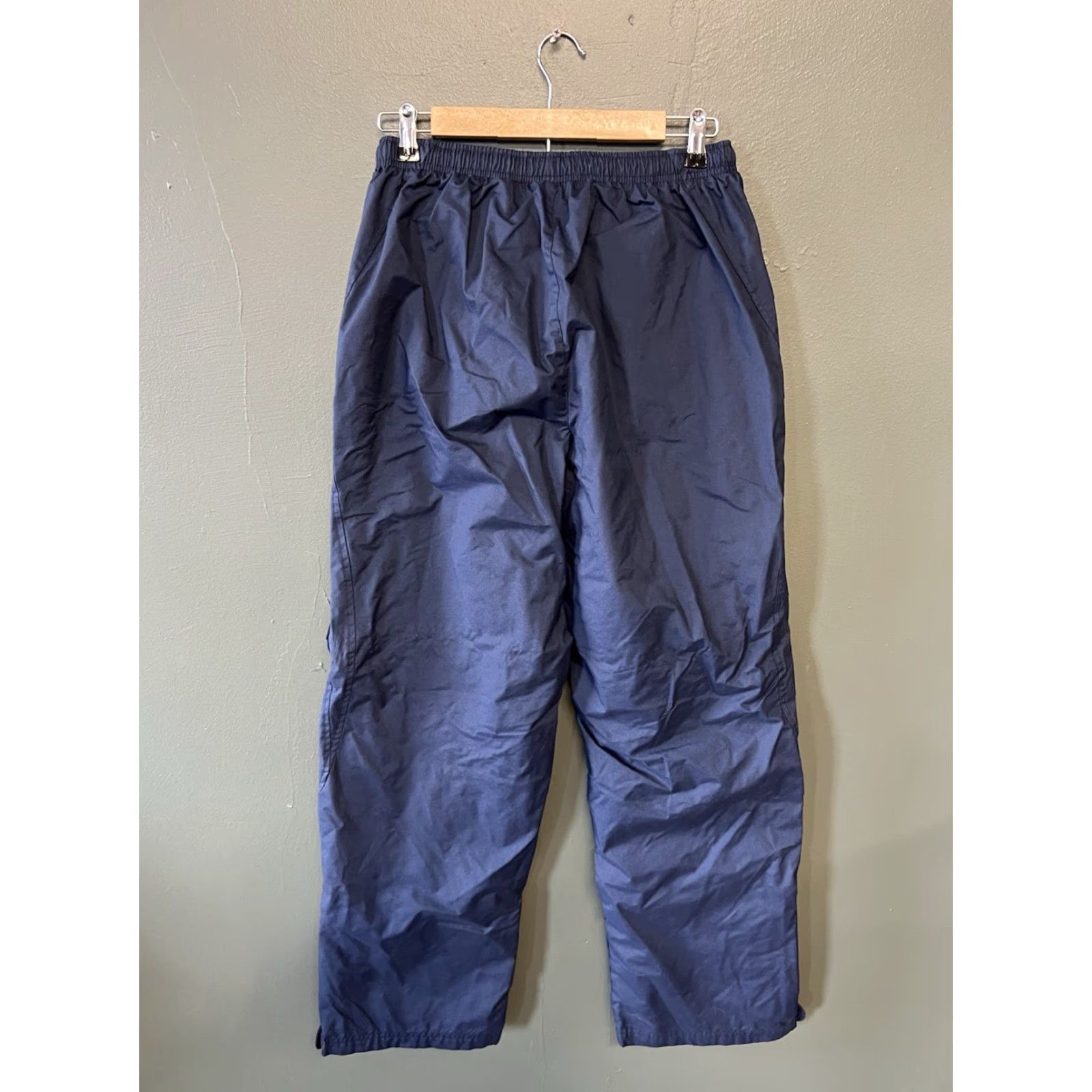 Nike VINTAGE Nike Mens Blue Sweatpants Pants L Fleece Lined Gray Tag Activewear Size US 33 - 2 Thumbnail