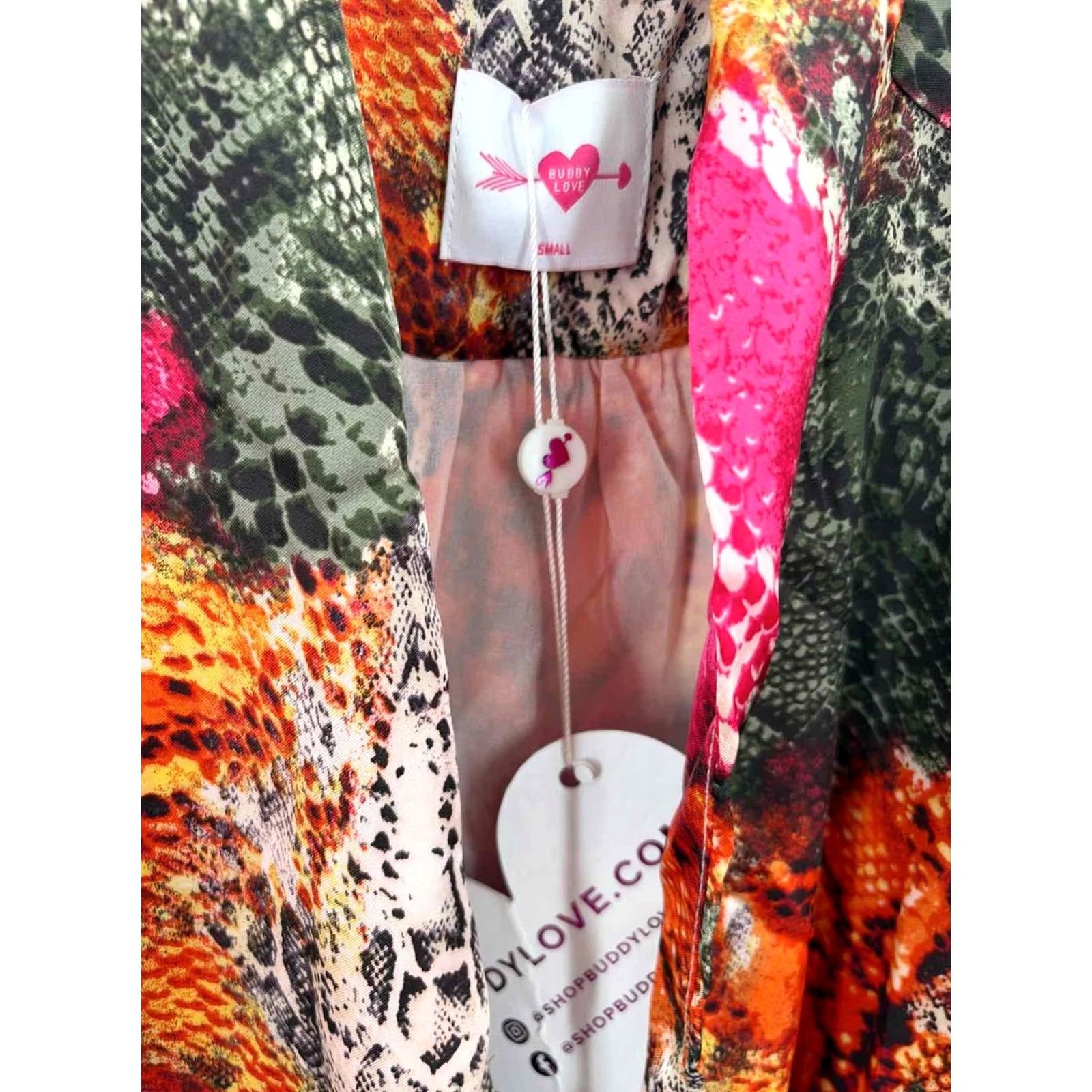 BuddyLove Pre-Owned Buddy Love Pink Size Small Hi-Low Long Sleeve Dress Size S / US 4 / IT 40 - 3 Thumbnail