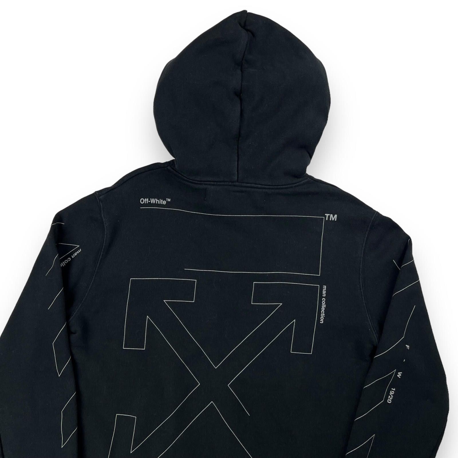 Champion × Off-White Off-White x Champion Hoodie Black | Grailed