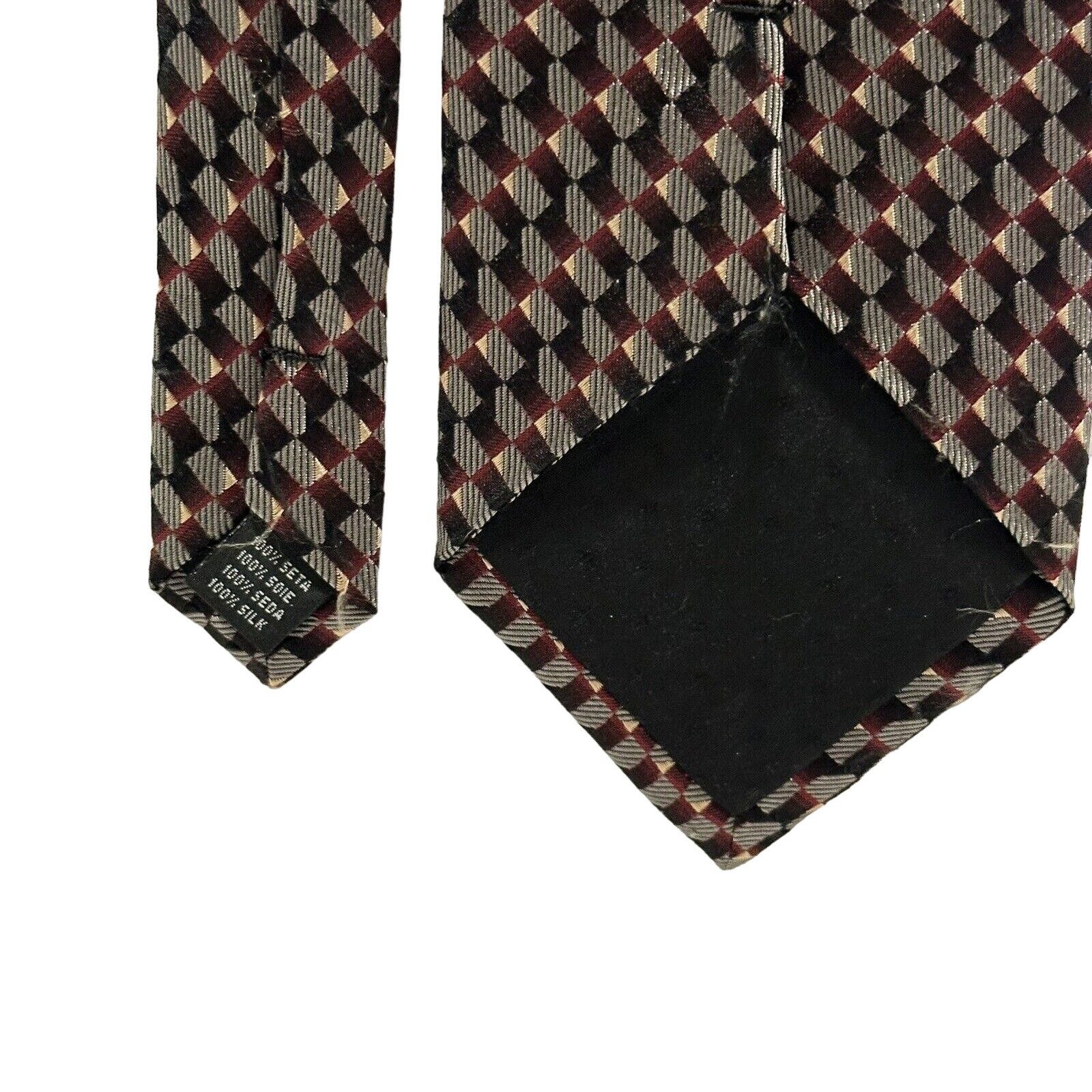 Handmade Valerio Garati HandMade Pure Silk Necktie 31/2 “Wide 60“Long Size ONE SIZE - 5 Thumbnail