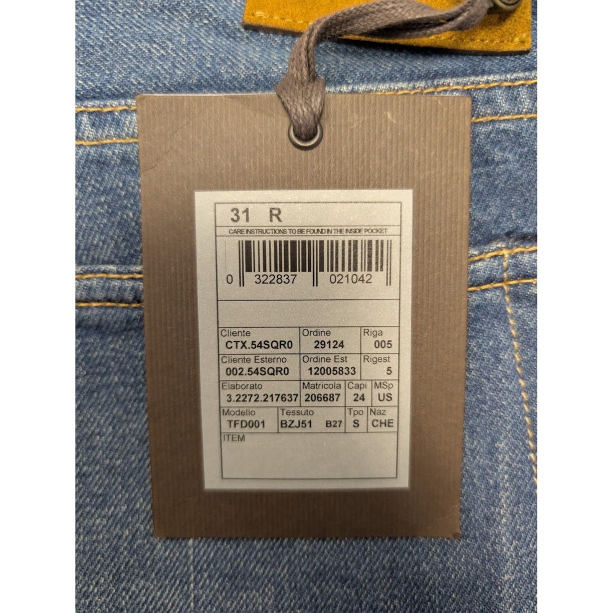 Tom Ford o1rshd1 Q:3 / Slim Jeans in Navy Size US 31 - 21 Thumbnail