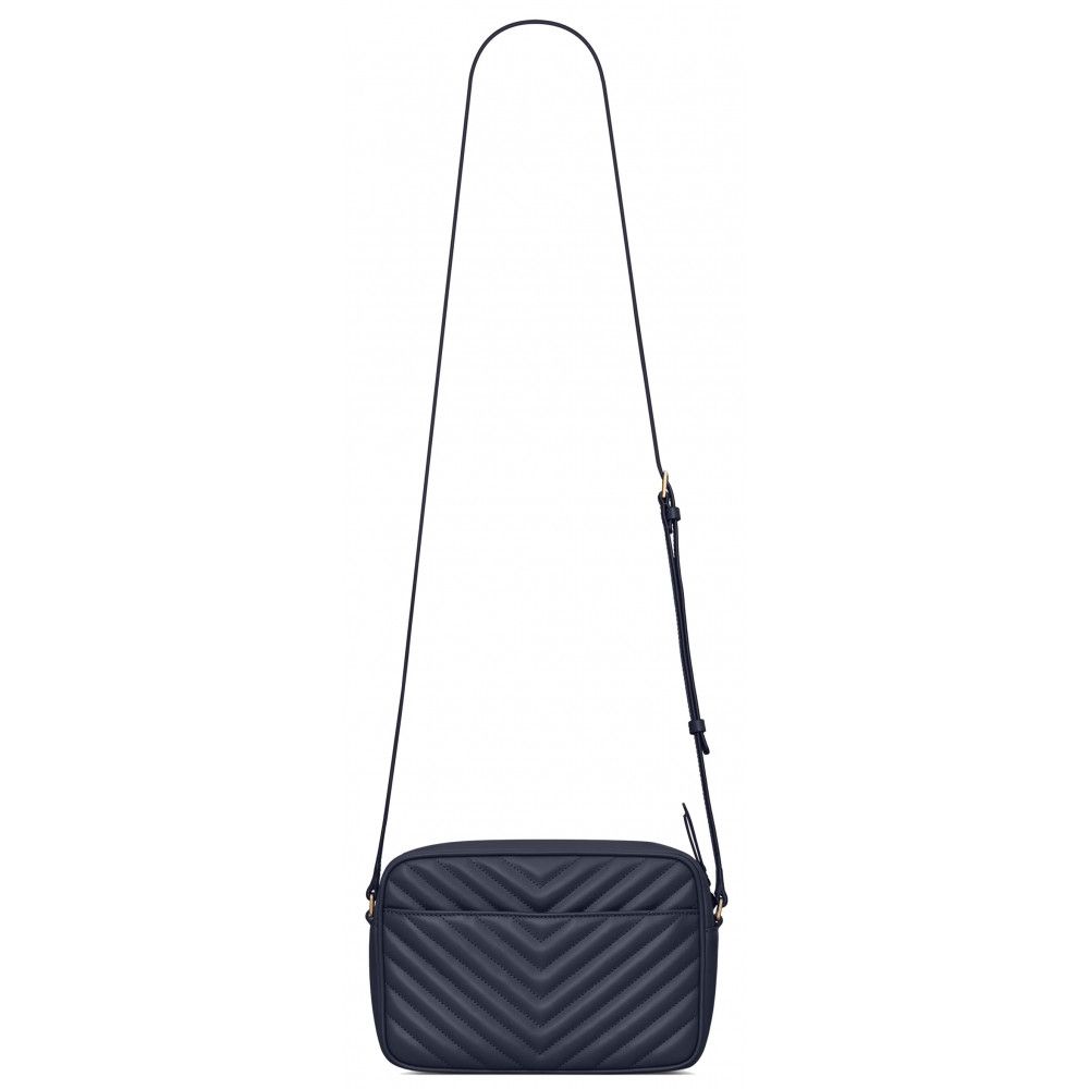 Saint Laurent Paris o1s1wg110125 761554 Size: OS / Lou Camera Bag in Blue Size ONE SIZE - 2 Thumbnail