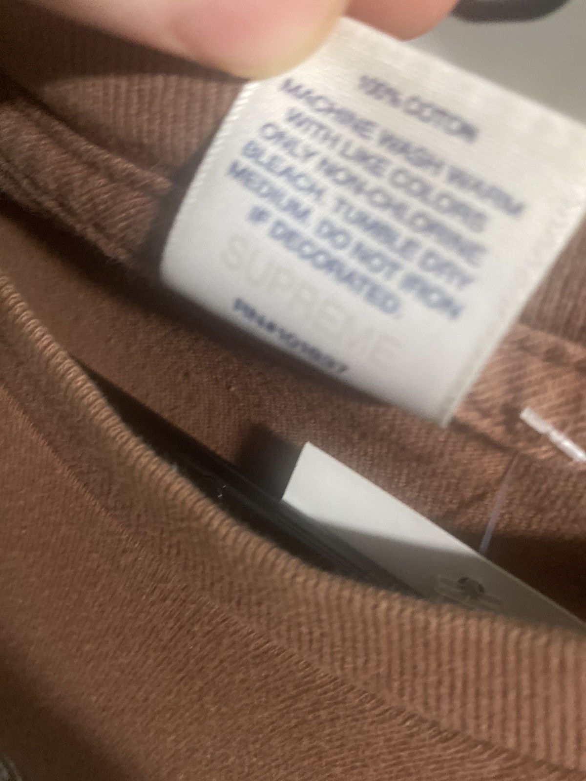 Supreme Supreme Brown Bandana Box Logo Size US M / EU 48-50 / 2 - 6 Thumbnail