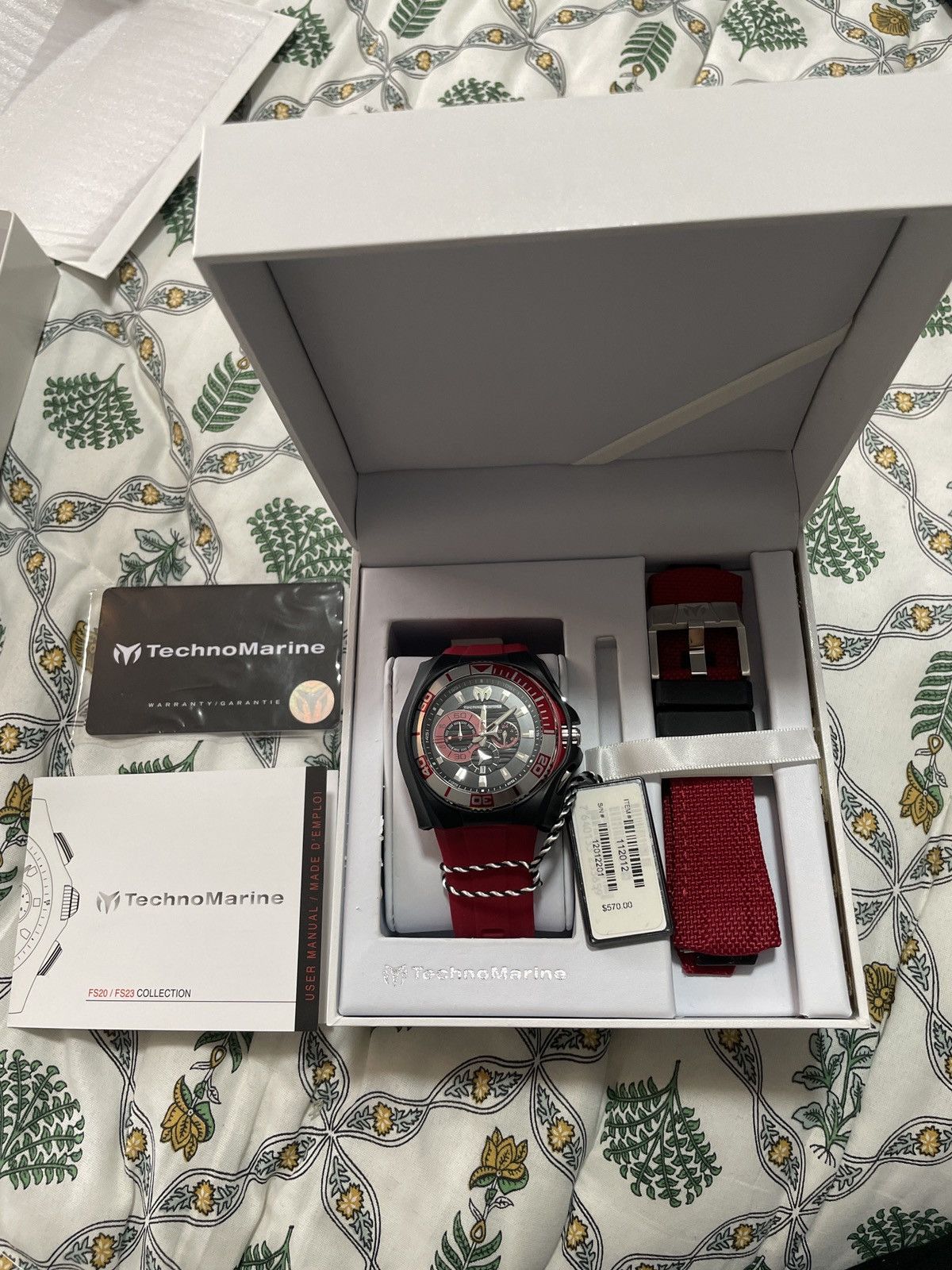 TechnoMarine TechnoMarine FS20/FS23 Collection Sportswatch Size ONE SIZE - 12 Thumbnail