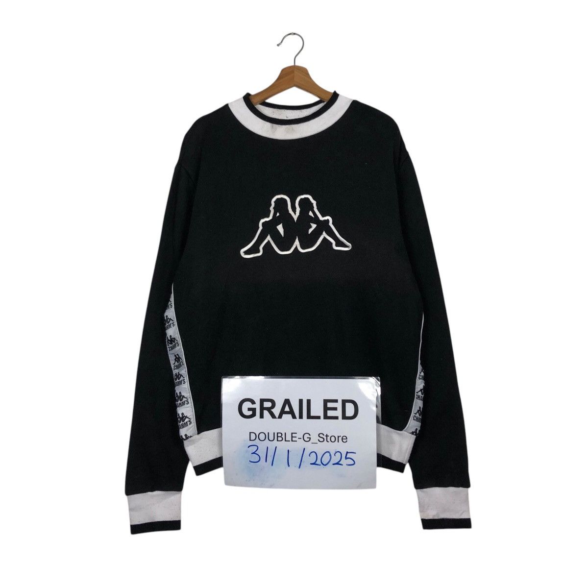 Japanese Brand 📌Vintage Jumper Sweatshirt Kappa Big Logo Design Size US M / EU 48-50 / 2 - 1 Thumbnail