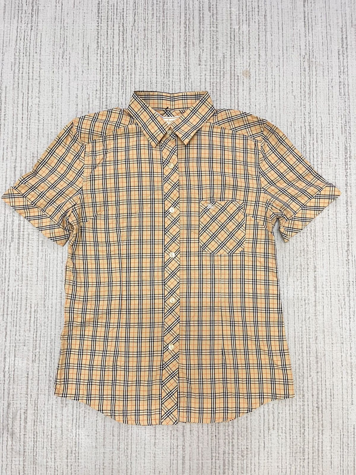 Burberry × Vintage Vintage 80s burberry nova check shirt Size US S / EU 44-46 / 1 - 1 Thumbnail