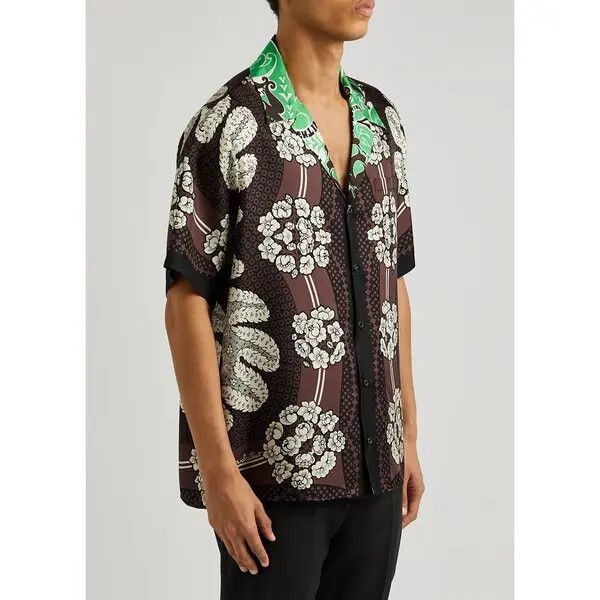 Valentino o1y0525 Patterned Shirt in Multicolor Size US M / EU 48-50 / 2 - 3 Thumbnail