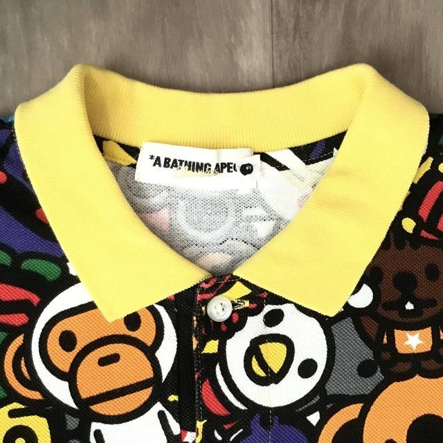 Bape × Nigo BAPE Milo Animal Safari Polo Shirt a bathing ape NIGO Size US M / EU 48-50 / 2 - 3 Thumbnail