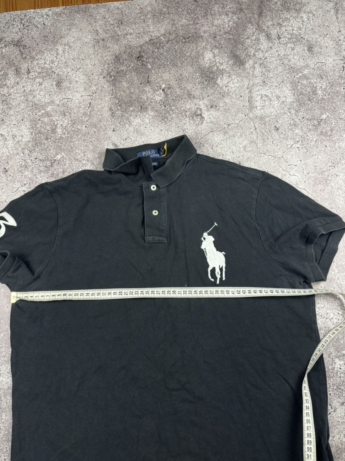 Polo Ralph Lauren Polo Ralph Lauren Big Pony Polo rugby Y2K Black Size US L / EU 52-54 / 3 - 2 Thumbnail