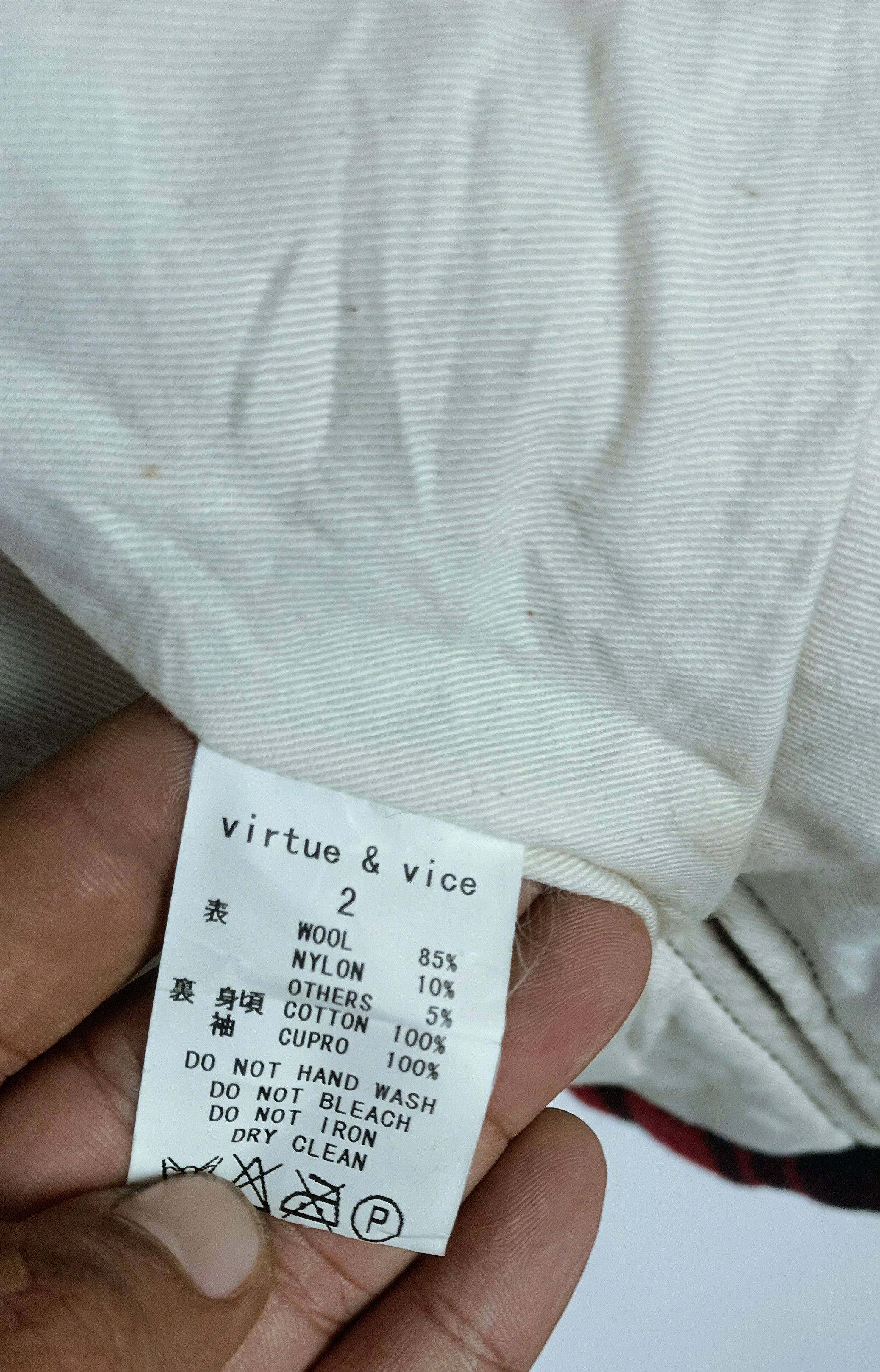 If Six Was Nine Virtue & Vice Wool Button ifisixwasnine lgb Jacket Size US S / EU 44-46 / 1 - 12 Thumbnail