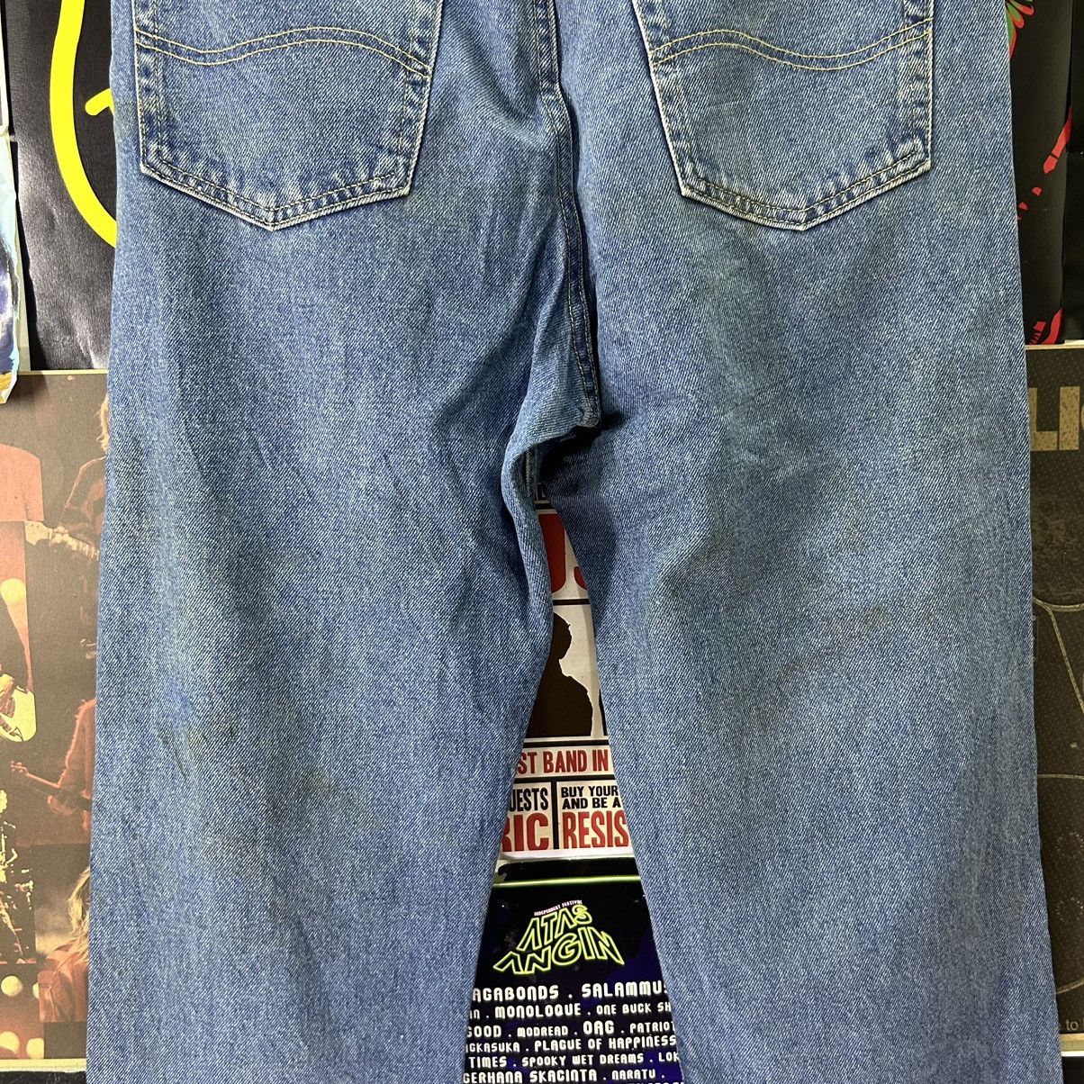 Lee Vintage Lee Relaxed Fit Distressed Denim Size US 36 / EU 52 - 9 Thumbnail