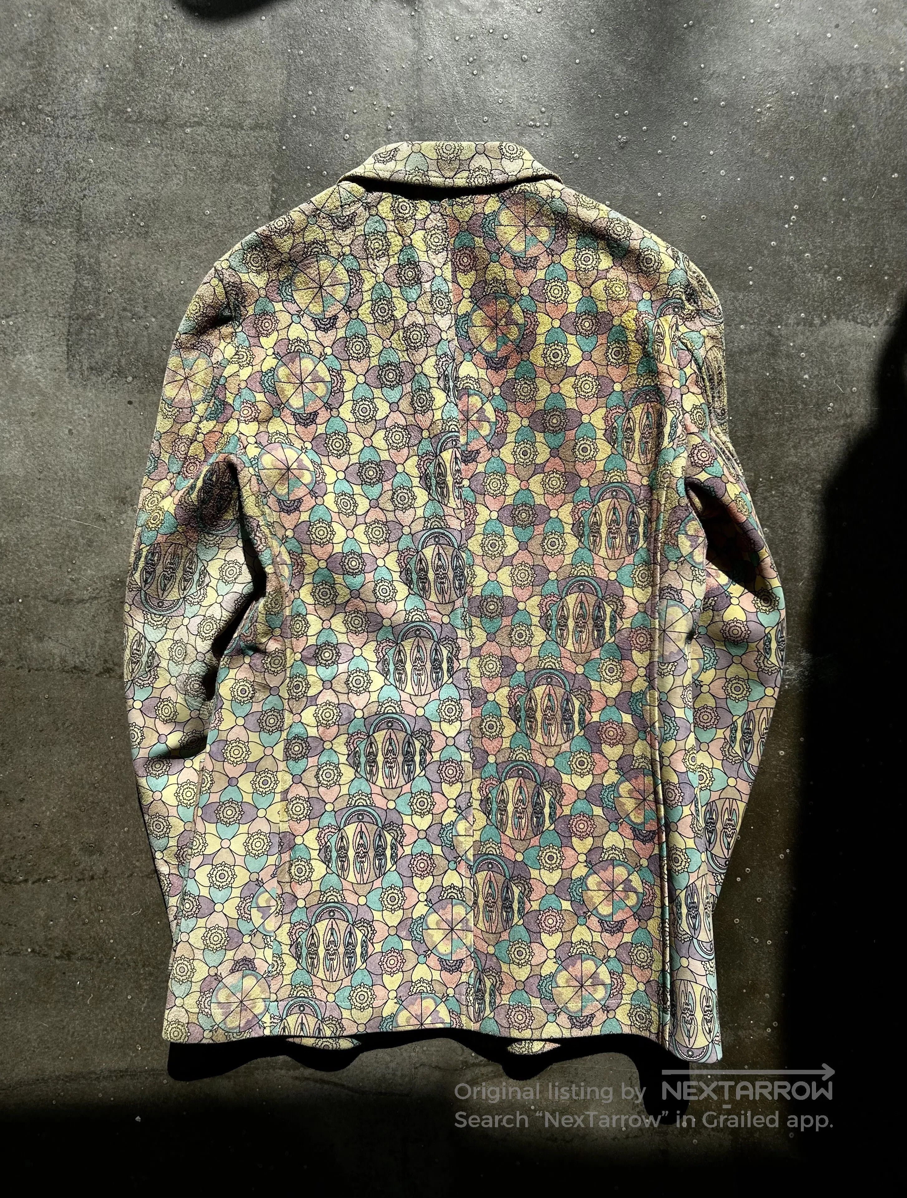 Comme des Garcons COMME des GARÇONS 01AW Runway Psychedelic Horse Leather Bla Size US M / EU 48-50 / 2 - 2 Thumbnail