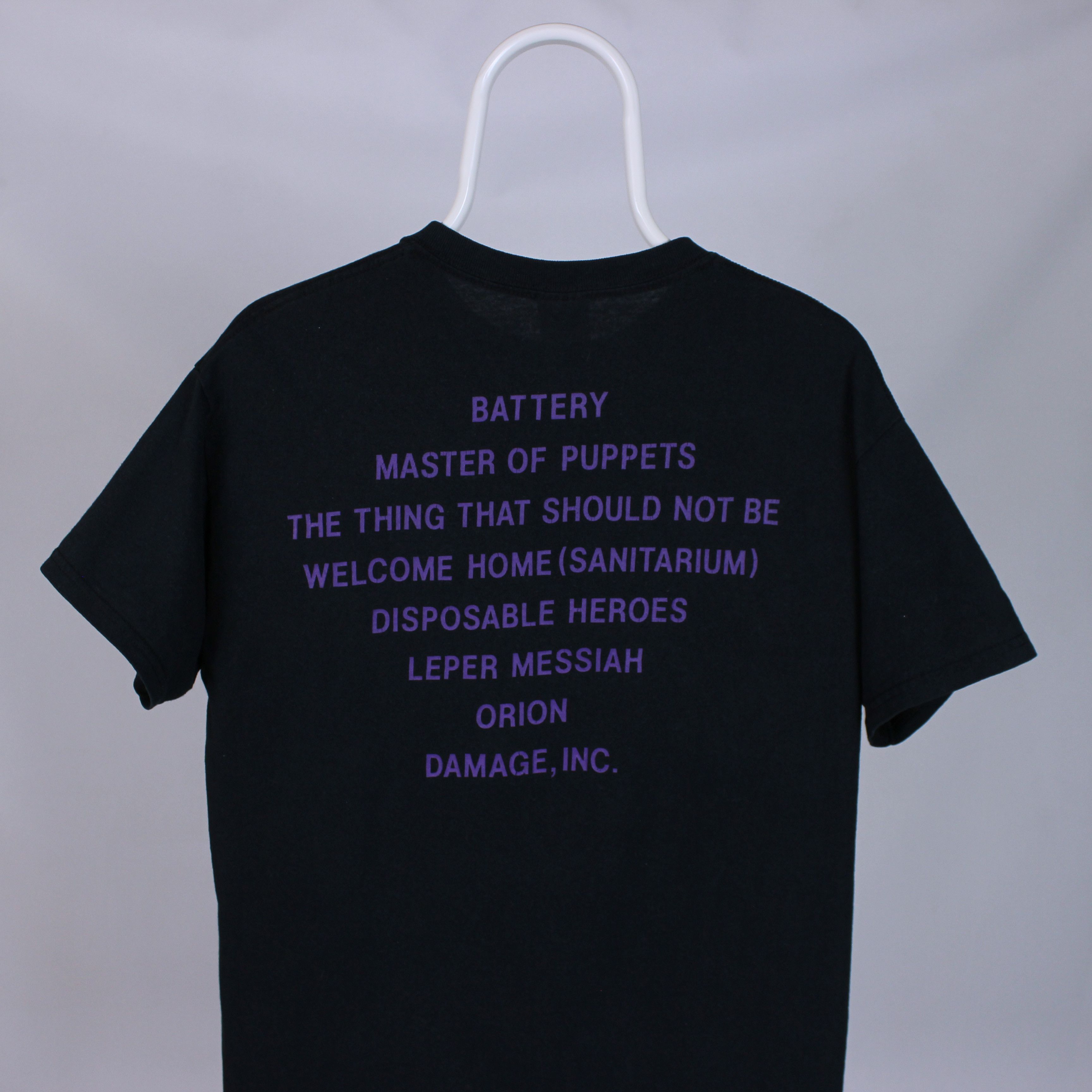 Band Tees 2007 METALLICA “MASTER OF PUPPETS” T-SHIRT vintage TEE Size US M / EU 48-50 / 2 - 3 Thumbnail