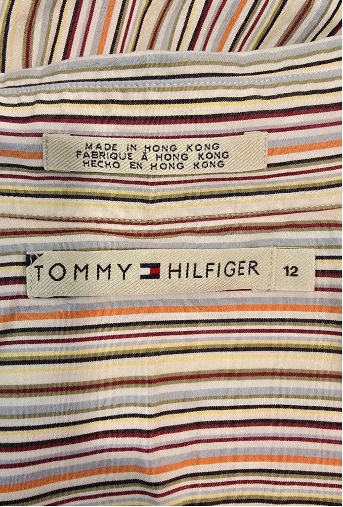 Tommy Hilfiger Women's Tommy Hilfiger long sleeve button-up shirt Size XL / US 12-14 / IT 48-50 - 4 Thumbnail