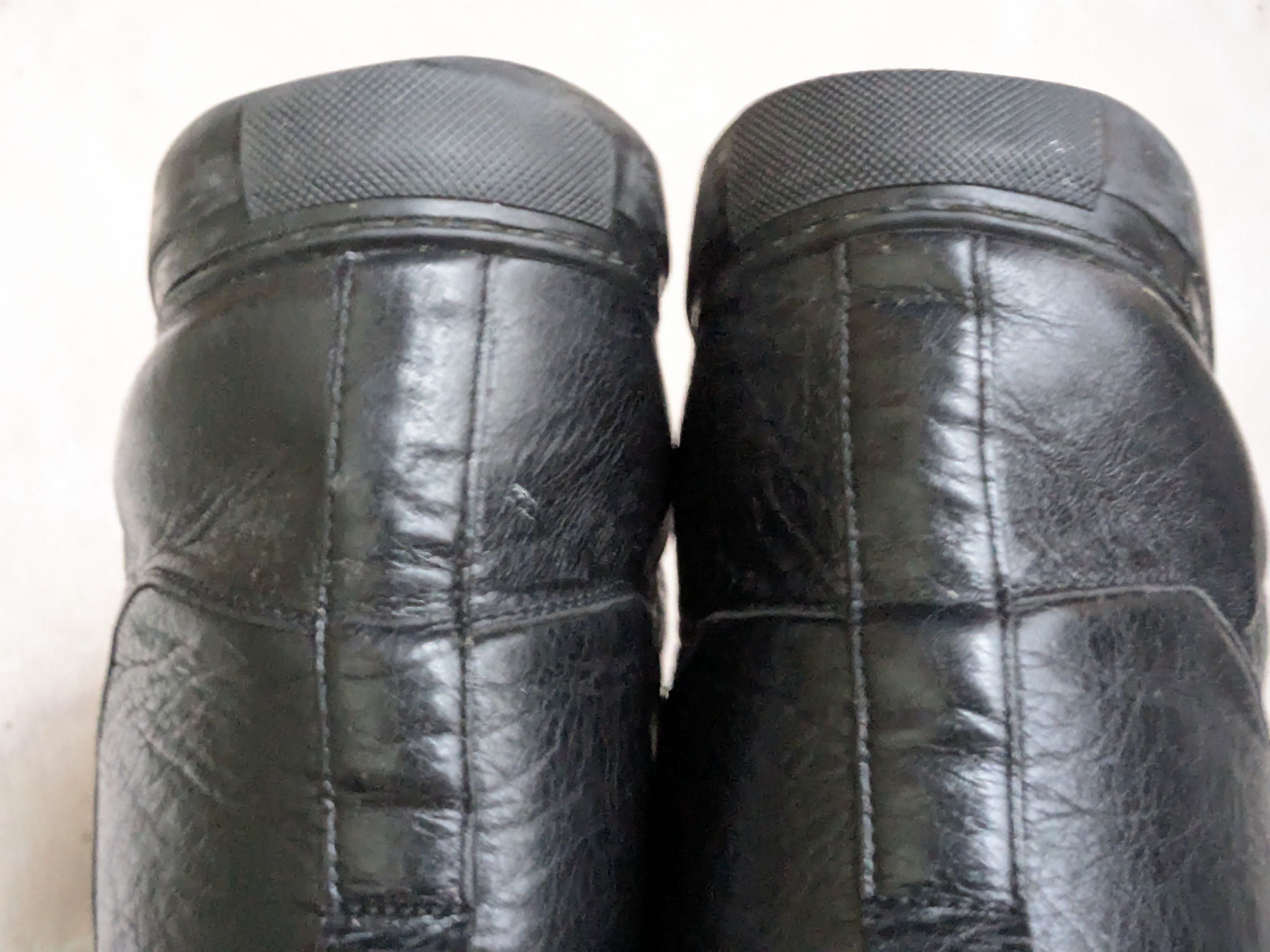 Balenciaga Balenciaga Arena Black 12 High Tops Leather Size US 12 / EU 45 - 12 Thumbnail
