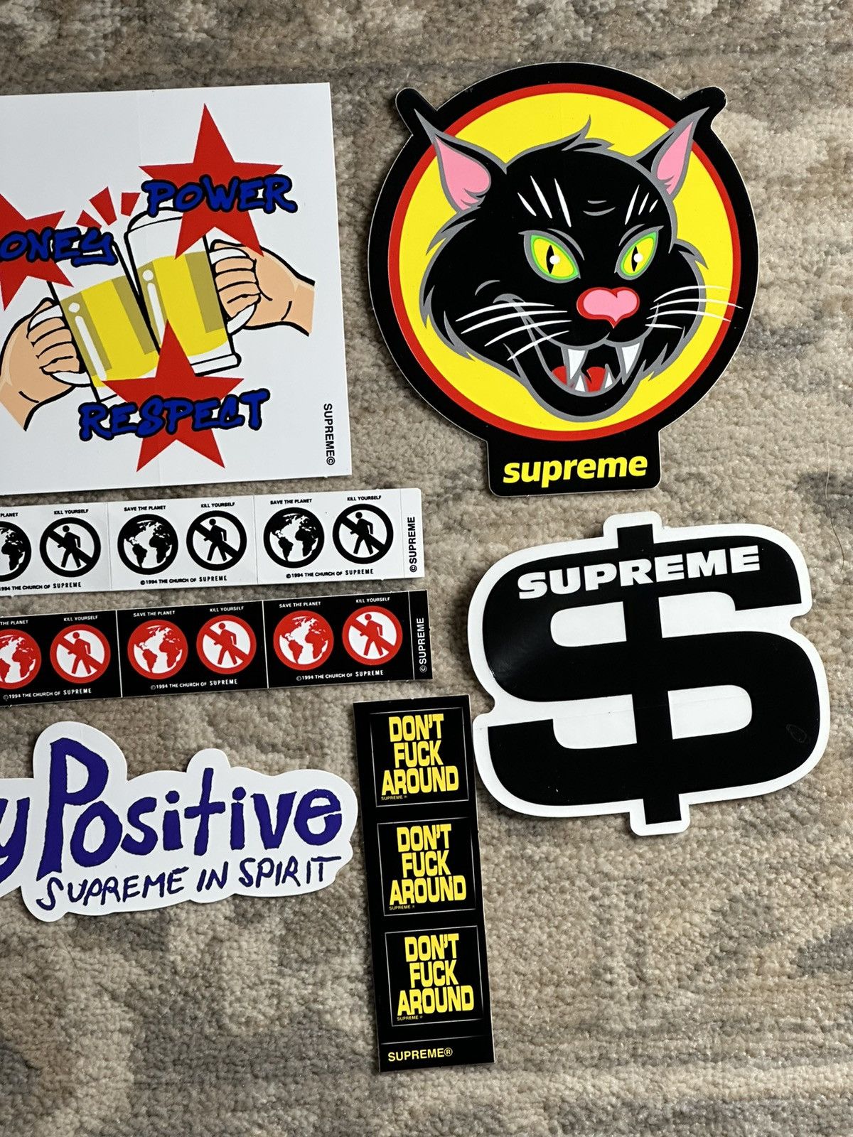 Supreme 10x Supreme Stickers Lot Size ONE SIZE - 3 Thumbnail