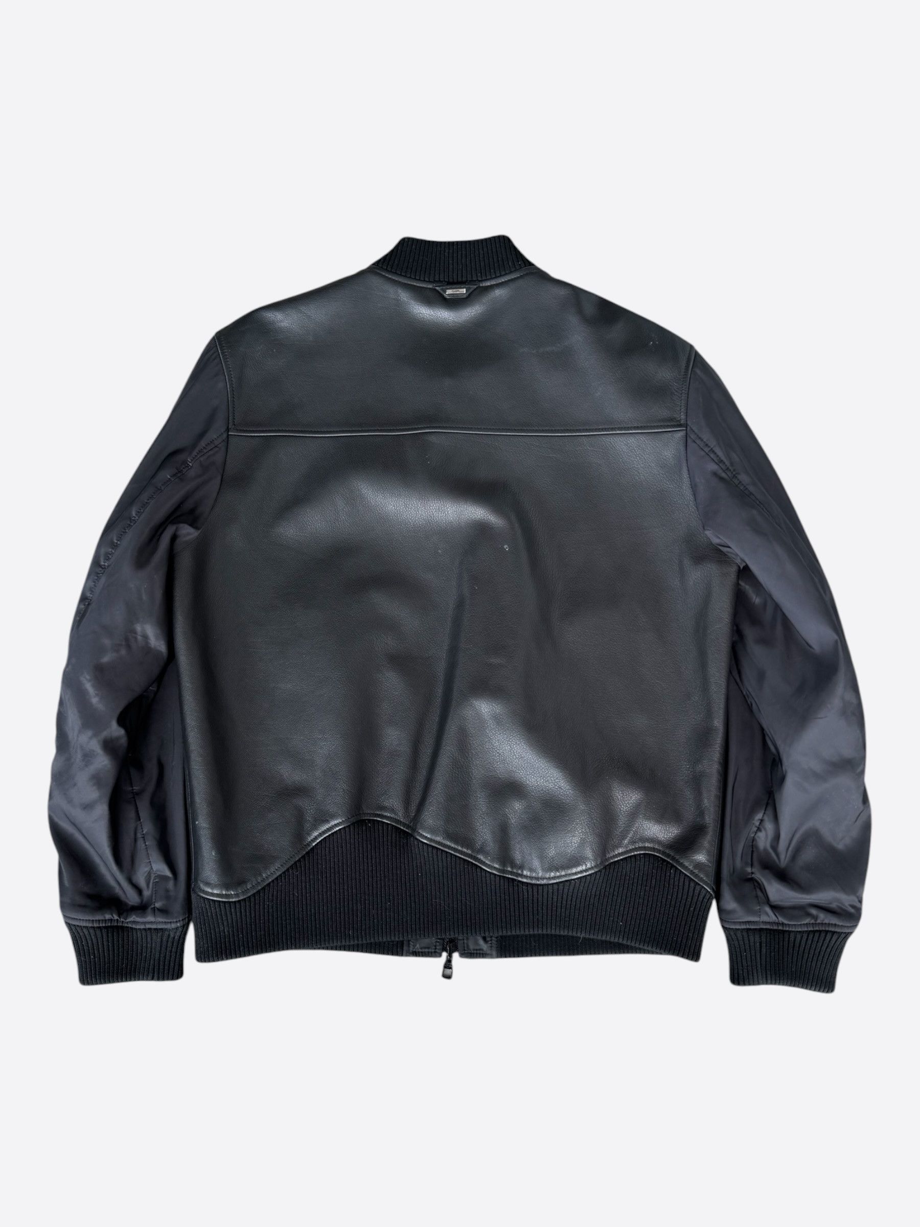 Louis Vuitton Louis Vuitton Black Monogram Reversible Leather Jacket Size US M / EU 48-50 / 2 - 4 Thumbnail