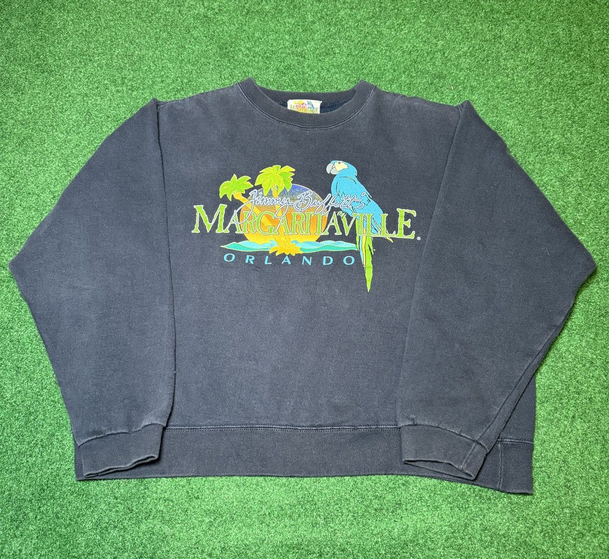Vintage Vintage Y2K Jimmy Buffet’s Margaritaville Boxy Sweatshirt Size M / US 6-8 / IT 42-44 - 1 Thumbnail