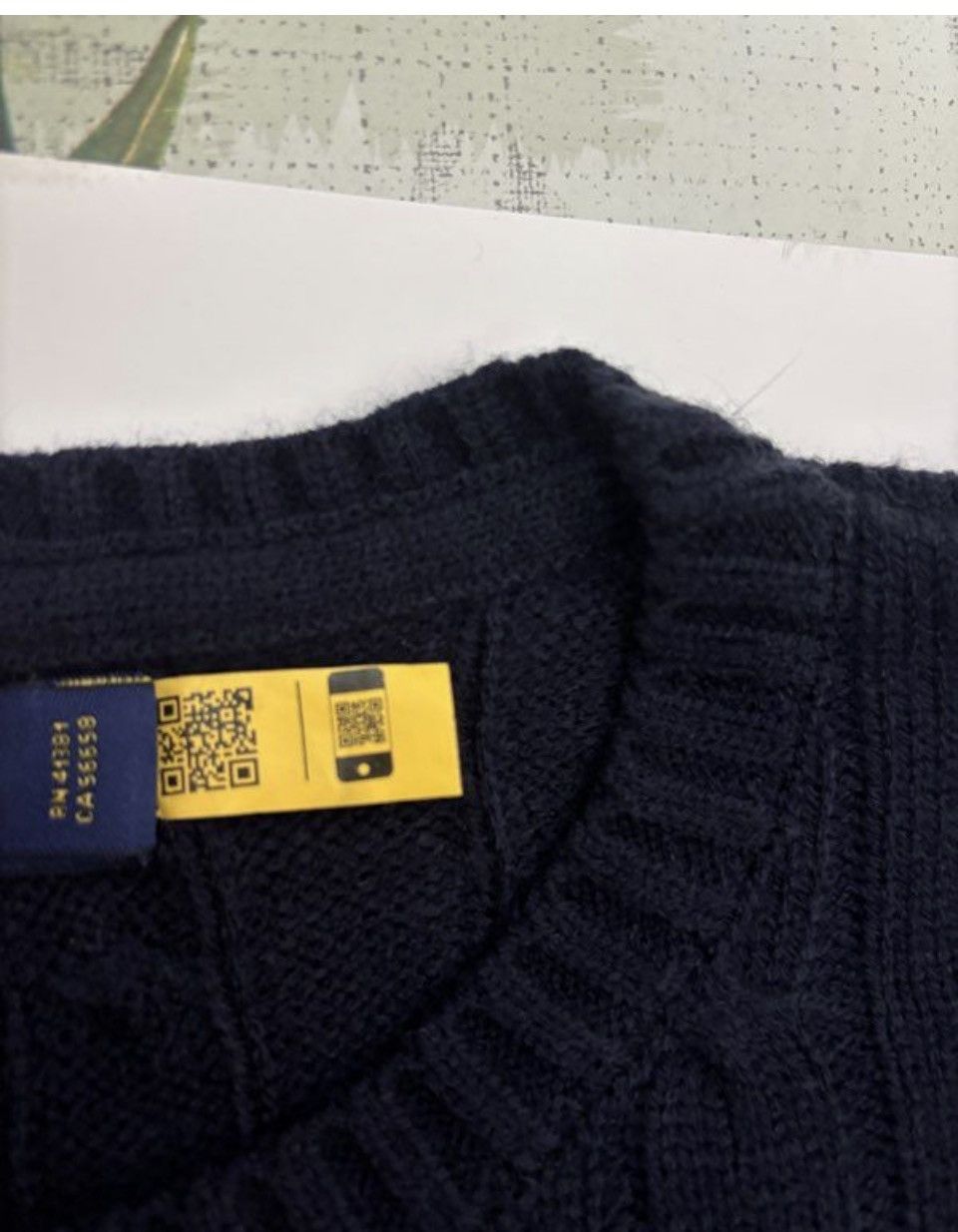 Ralph Lauren Pull Polo Ralph Lauren en laine bleu 🧥 Size US L / EU 52-54 / 3 - 5 Thumbnail