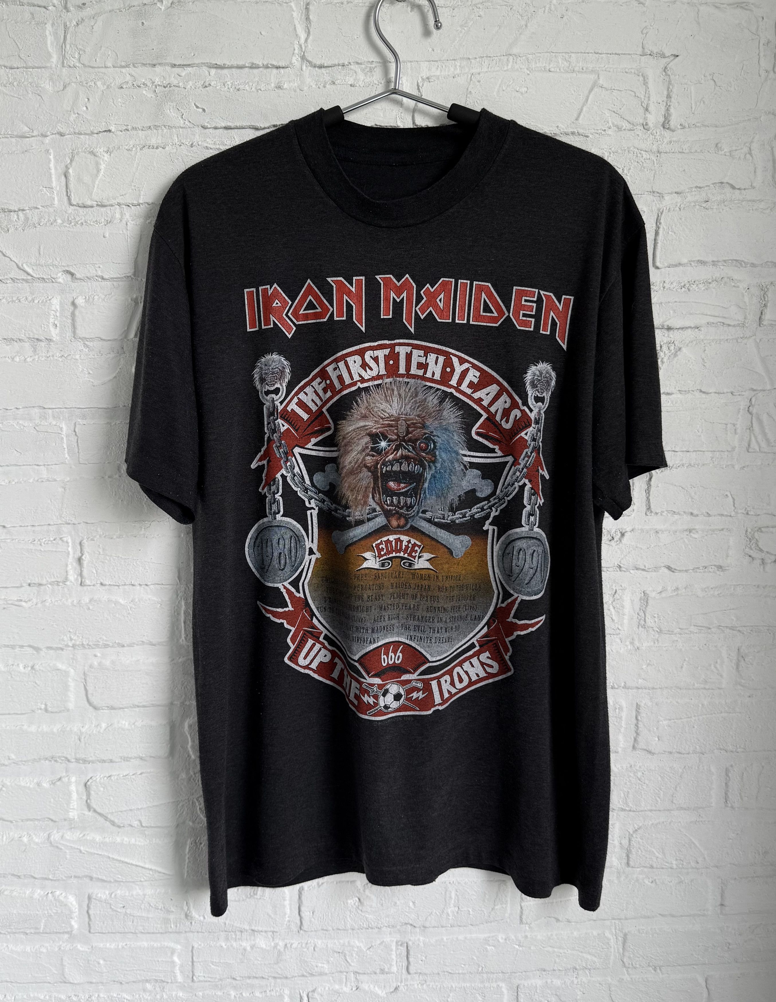 Vintage 80s Iron Maiden The First Ten Years