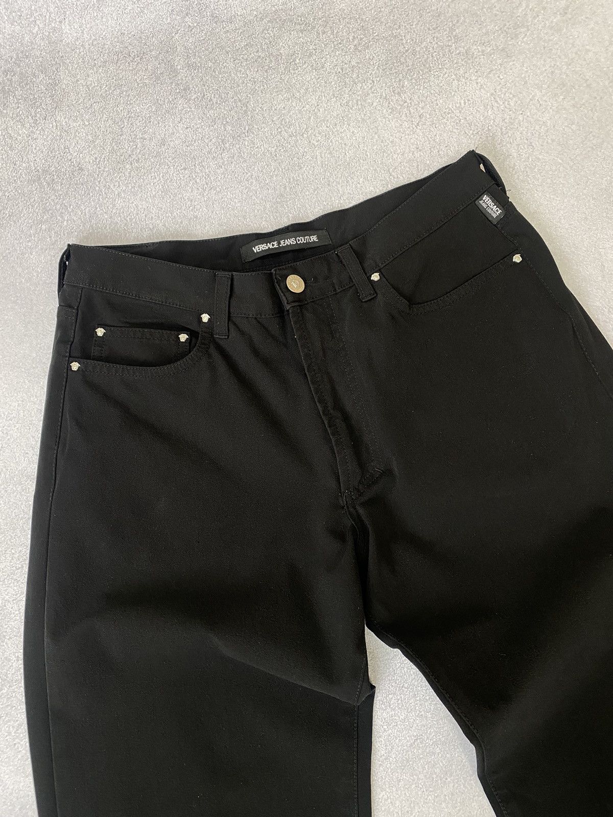 Versace Jeans Couture × Vintage Vintage Versace Jeans Couture Black Pants Size US 34 / EU 50 - 8 Thumbnail