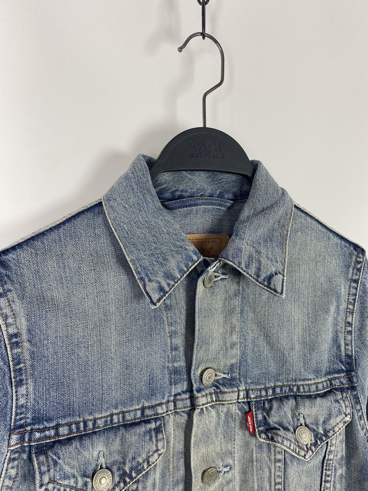 Levi's Y2K Levi’s 72530 Type 3 Washed Denim Trucker Jacket Size S / US 4 / IT 40 - 2 Thumbnail