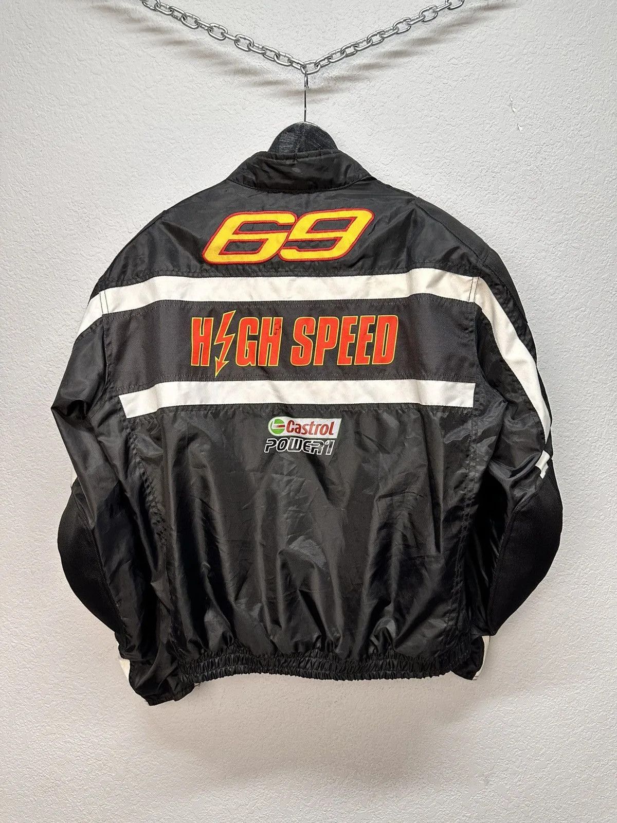 NASCAR Racing Jacket Moto Vodafone F1 Nascar Leather Red Bull Lucky Size US XXL / EU 58 / 5 - 14 Thumbnail