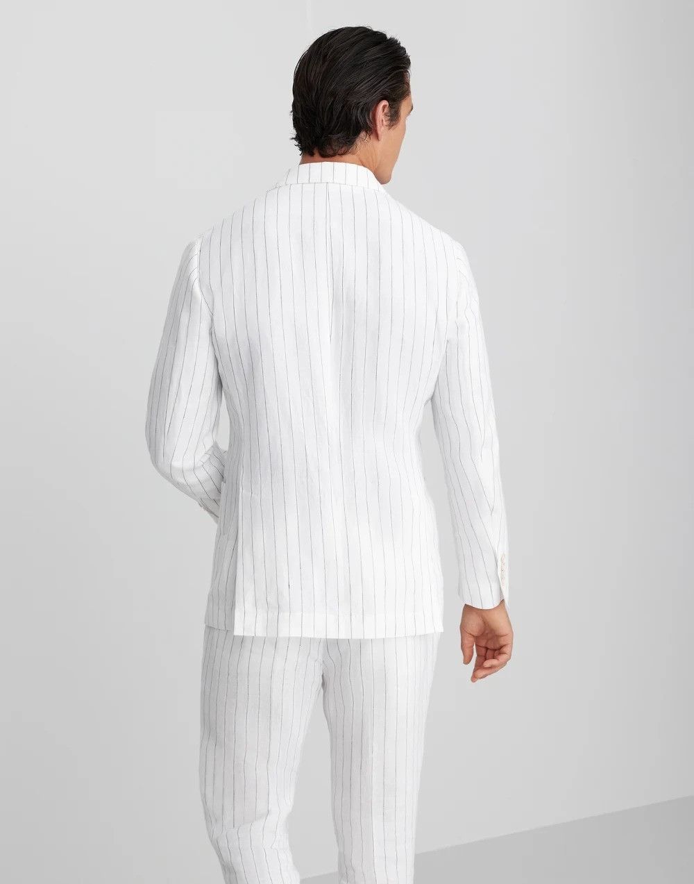Brunello Cucinelli Woven Jacket Silk in White Size US XL / EU 56 / 4 - 2 Thumbnail