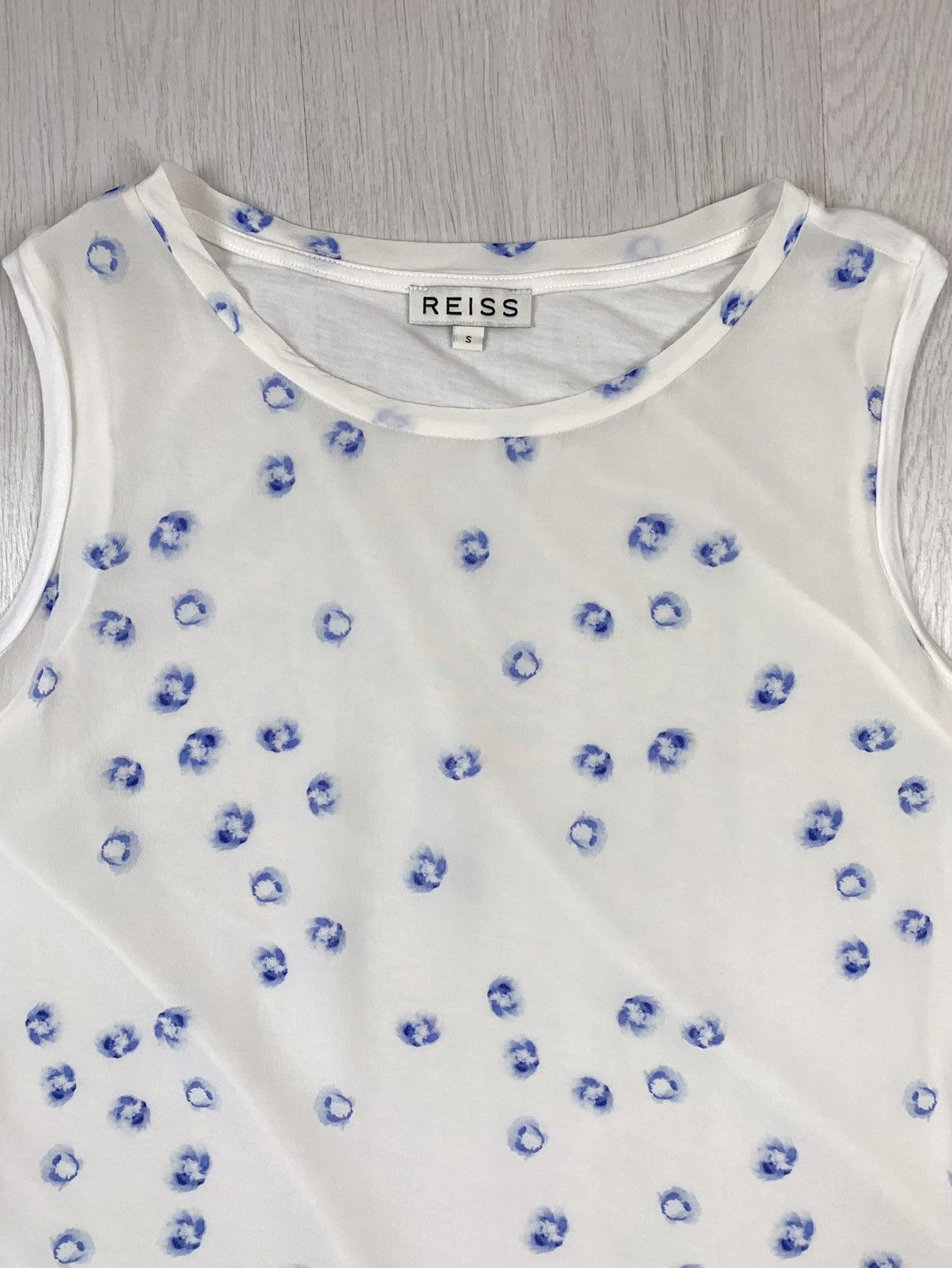 Reiss Reiss Womens Silk Blouse Top Size S Size S / US 4 / IT 40 - 3 Thumbnail