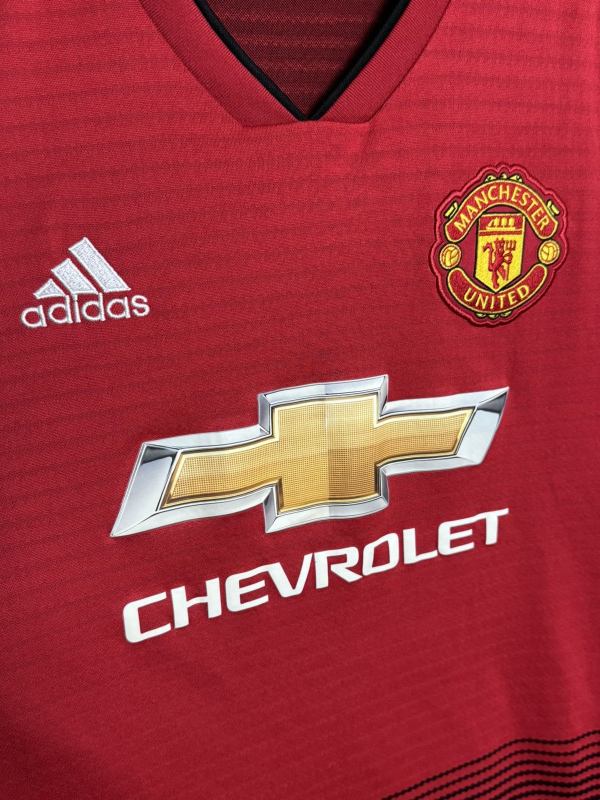 Adidas Manchester United 18/19 Home Football Jersey T-Shirt Size US L / EU 52-54 / 3 - 3 Thumbnail
