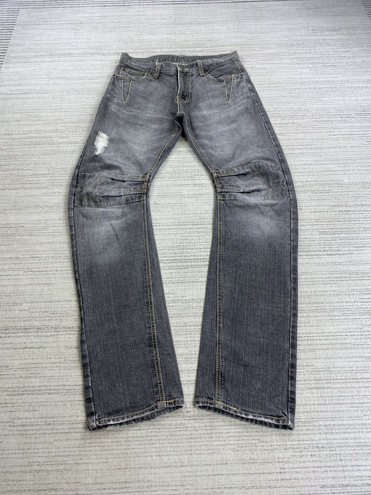 PPFM Vintage PPFM Curve Japanese Brand Distressed Denim Pants