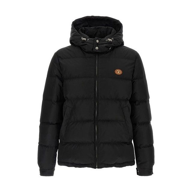 Valentino VALENTINO Black Down Jacket New & Authentic (Men's size:M;) Size US M / EU 48-50 / 2 - 1 Thumbnail