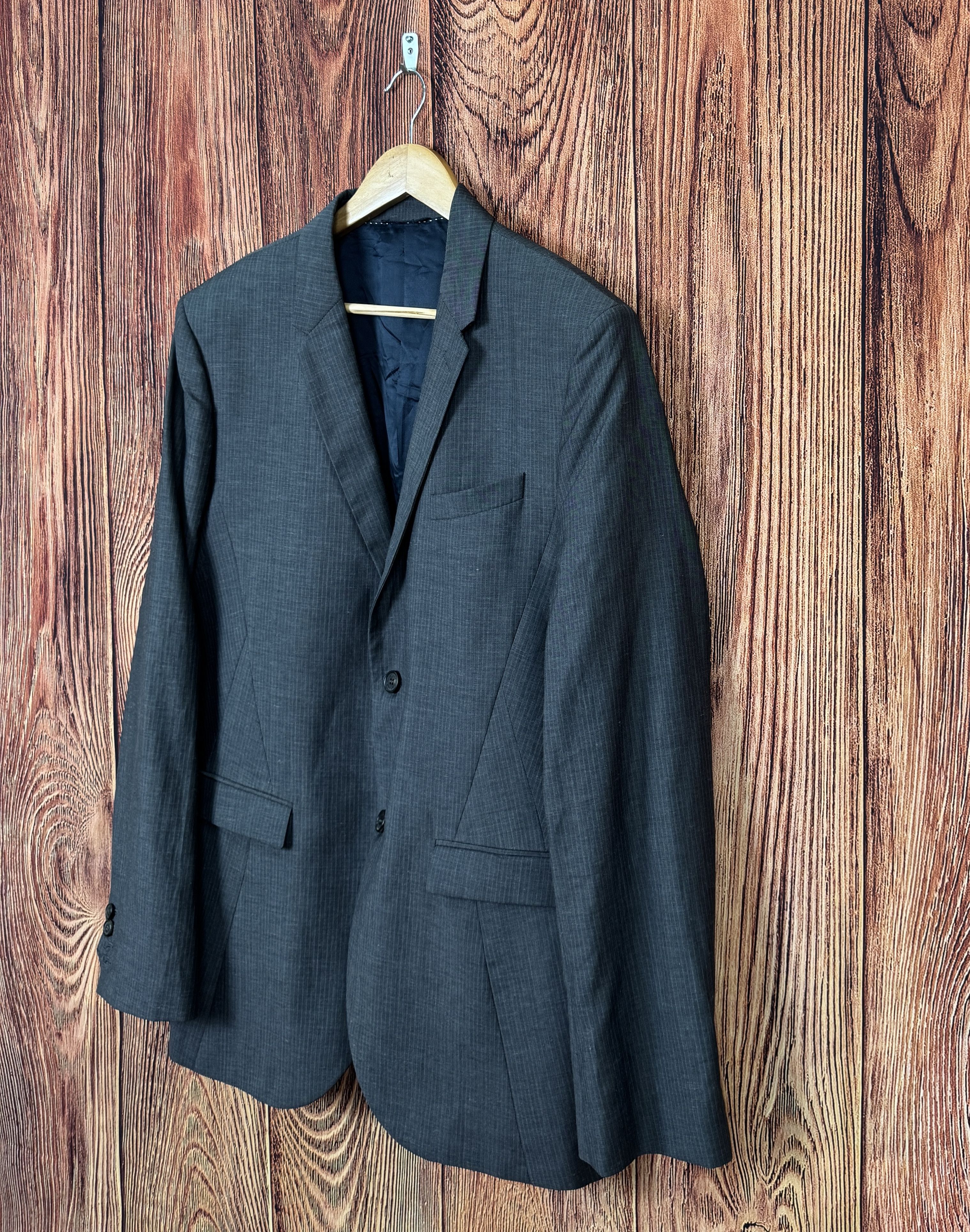 Neil Barrett RRP 750$ NWT Neil Barett Wool/Linen Blazer Made in Italy Size 44R - 3 Thumbnail