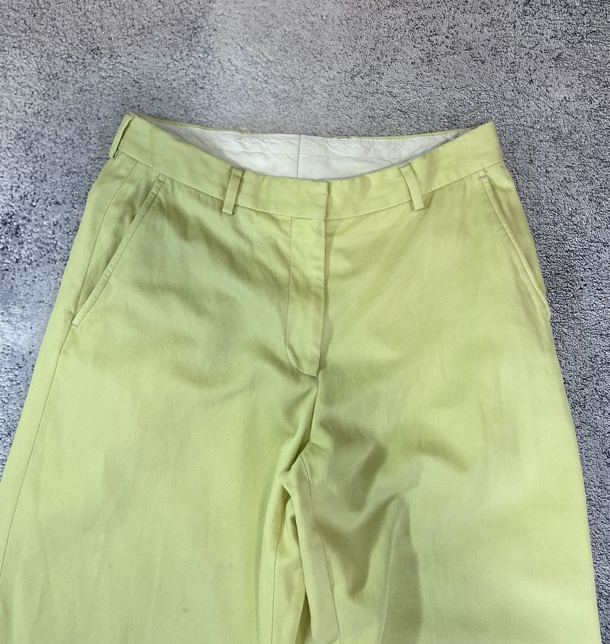 Dries Van Noten Dries Van Noten Chino Pants Women Size 38 EU Cotton Classic Size 31" - 2 Thumbnail