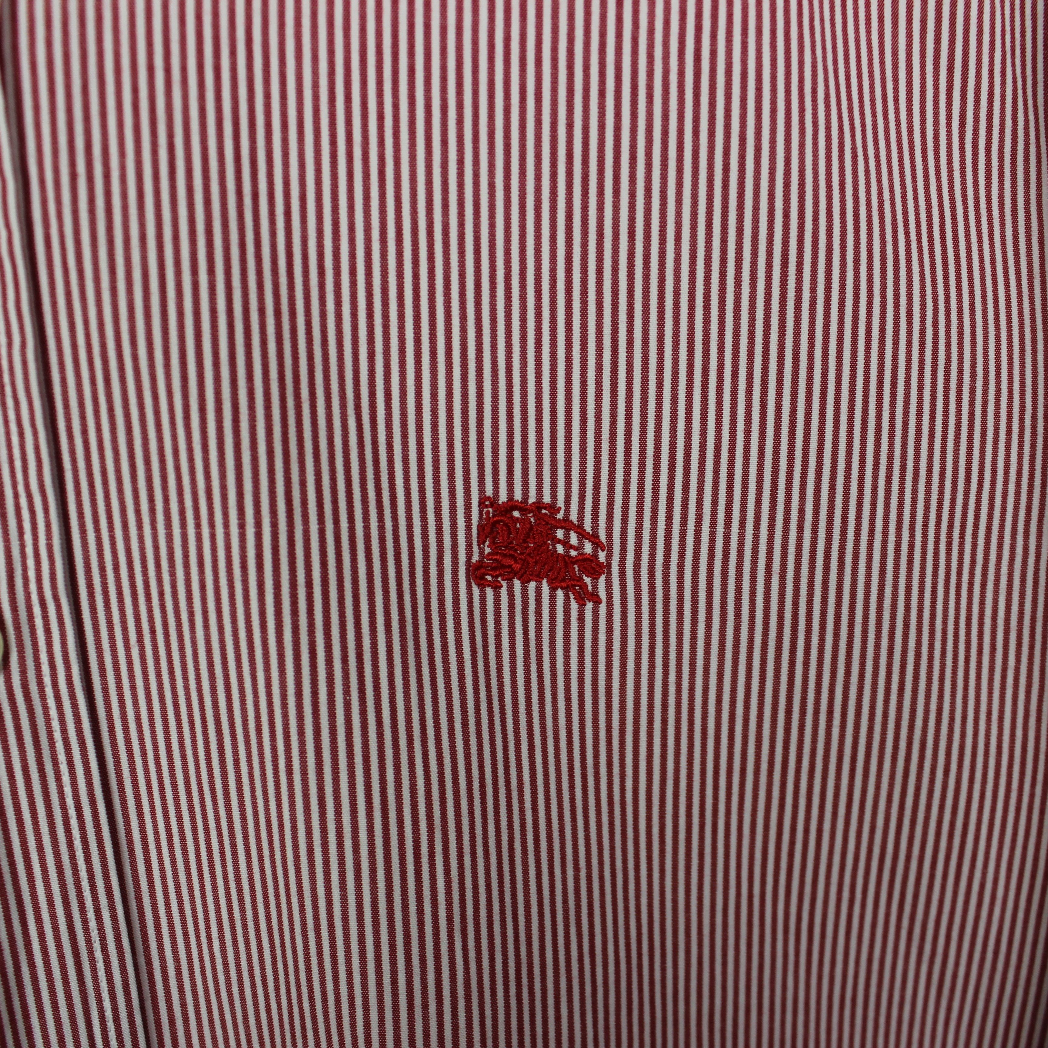 Burberry Burberry shirt men cotton button Ups red M Size US M / EU 48-50 / 2 - 4 Thumbnail